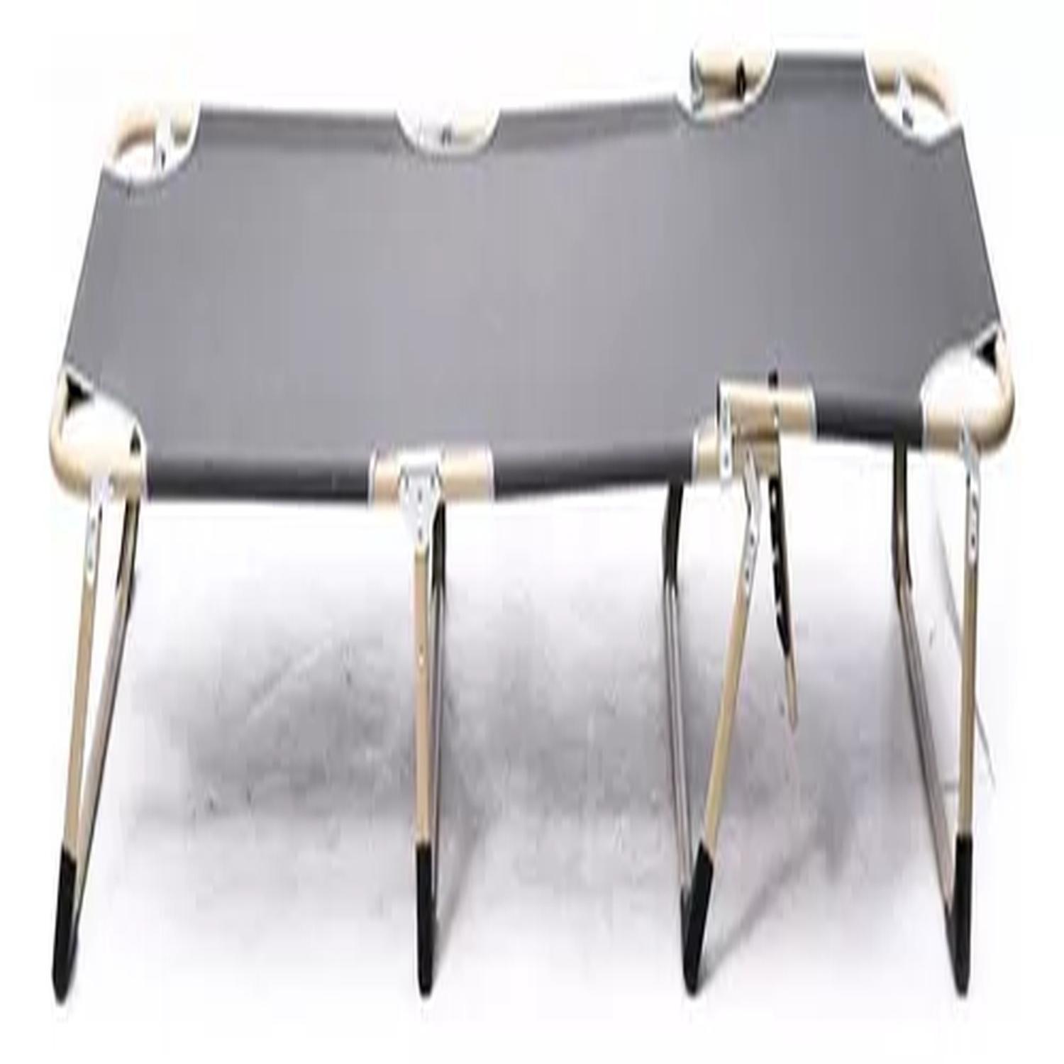 Cama Plegable Con Colchon Desmontable Portatil-9