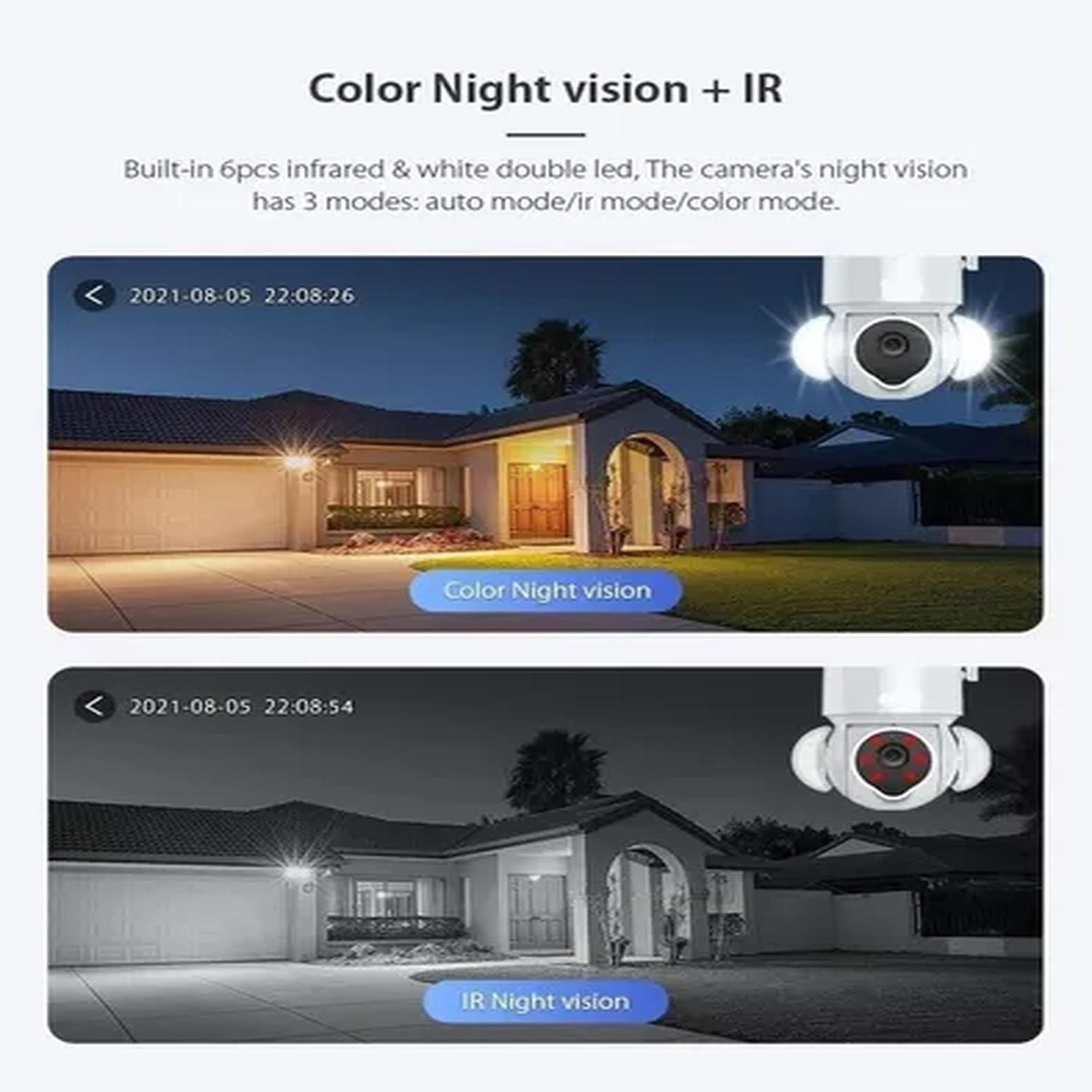 Cámara de Seguridad WiFi 4MP con Visión Nocturna-6