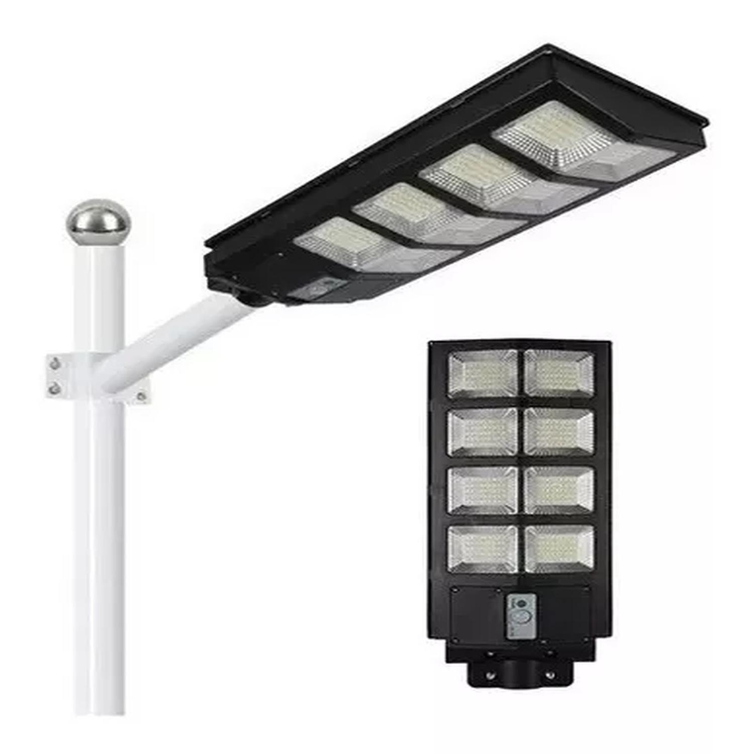Foco Led Solar 400w Poste Exterior Focos Potentes-3