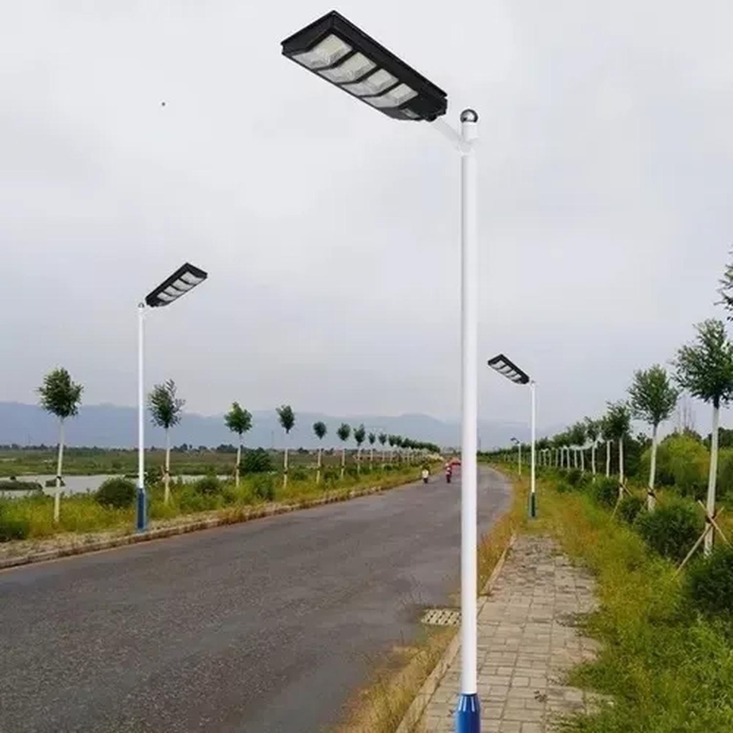 Foco Led Solar 400w Poste Exterior Focos Potentes-4