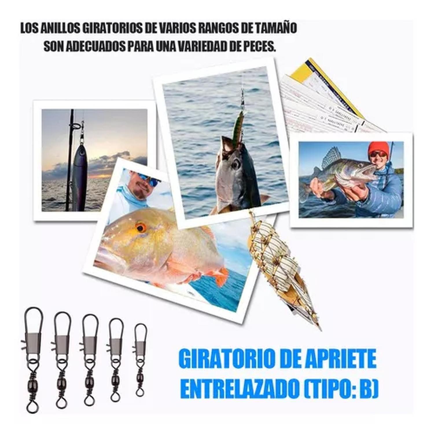 Destorcedores Pesca Pescar Set 100 N10-3