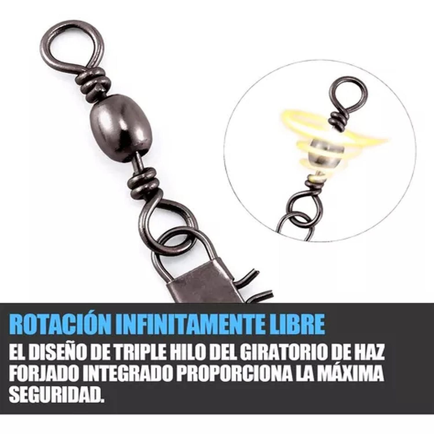 Destorcedores Pesca Pescar Set 100 N10-4