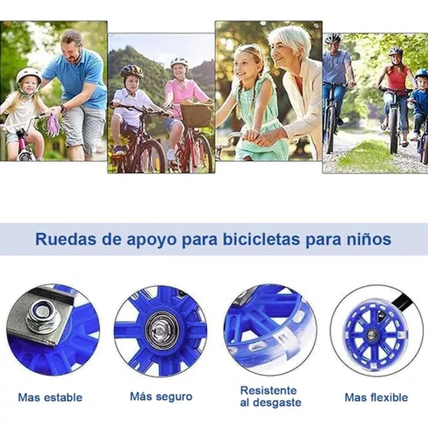 Ruedas Estabilizador Regulable Aro 12-20 Bicicleta-7
