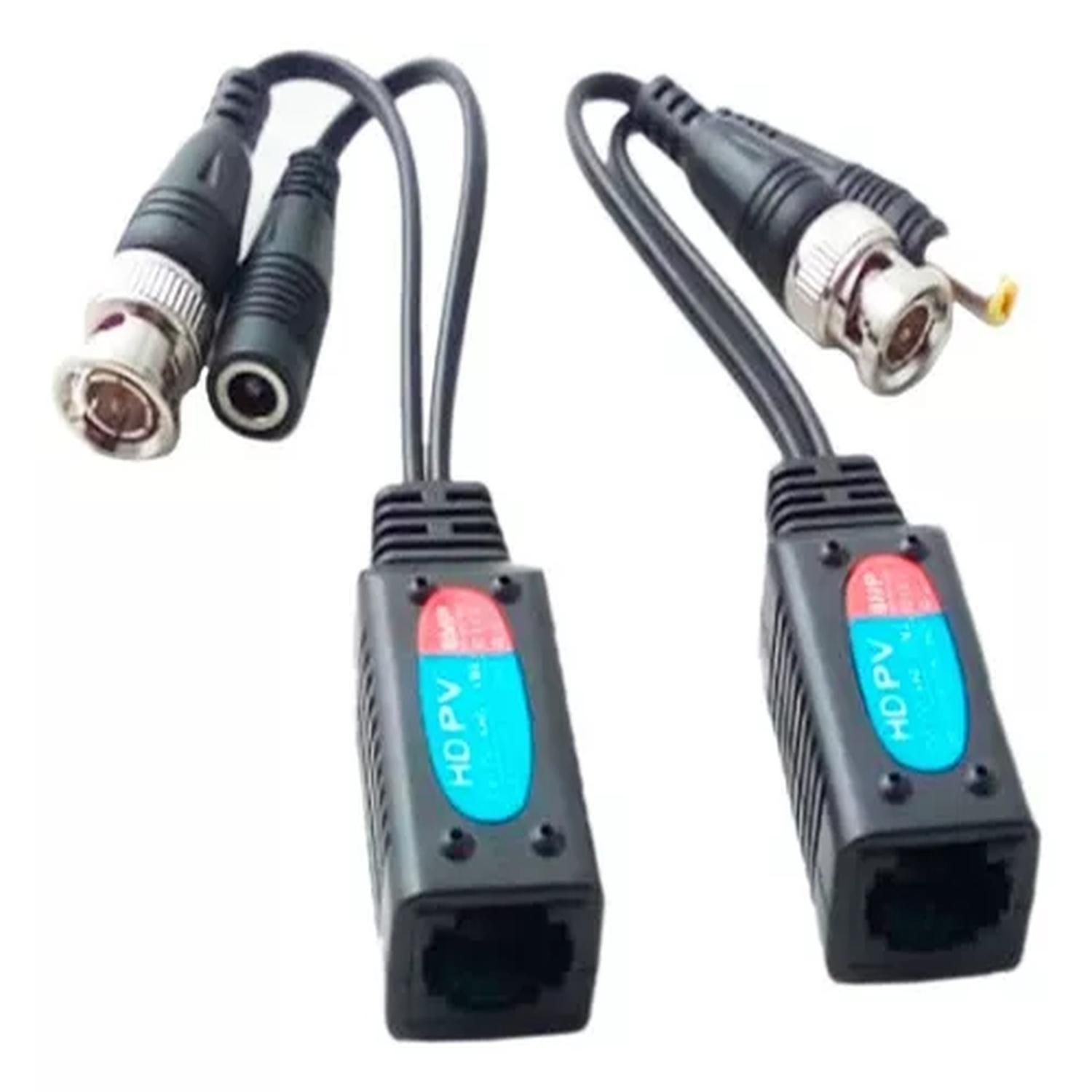 Balun Rj45 / Coaxial Y Poder/ Madidino-0