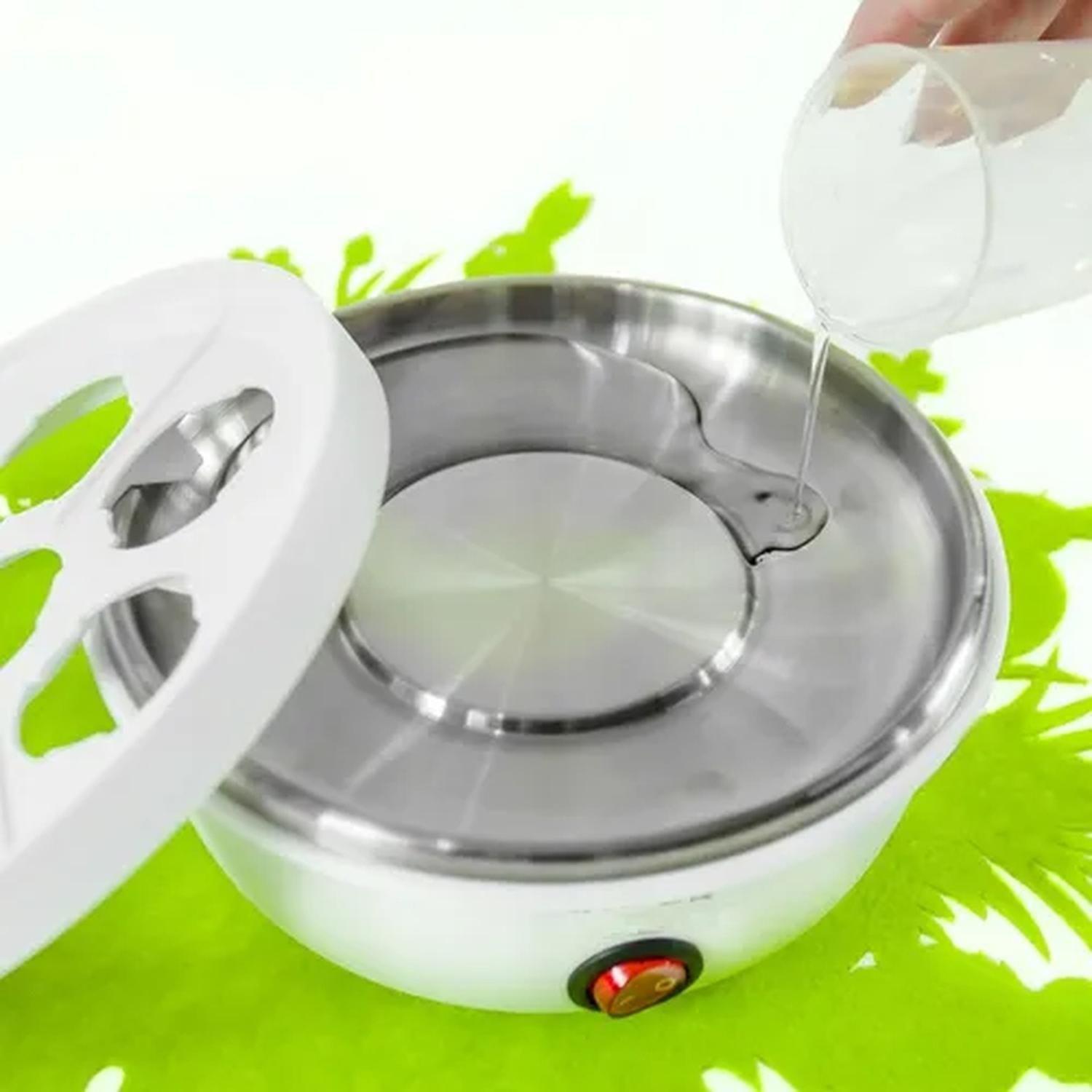 Hervidor Huevos Vapor Eléctrico Portátil-8