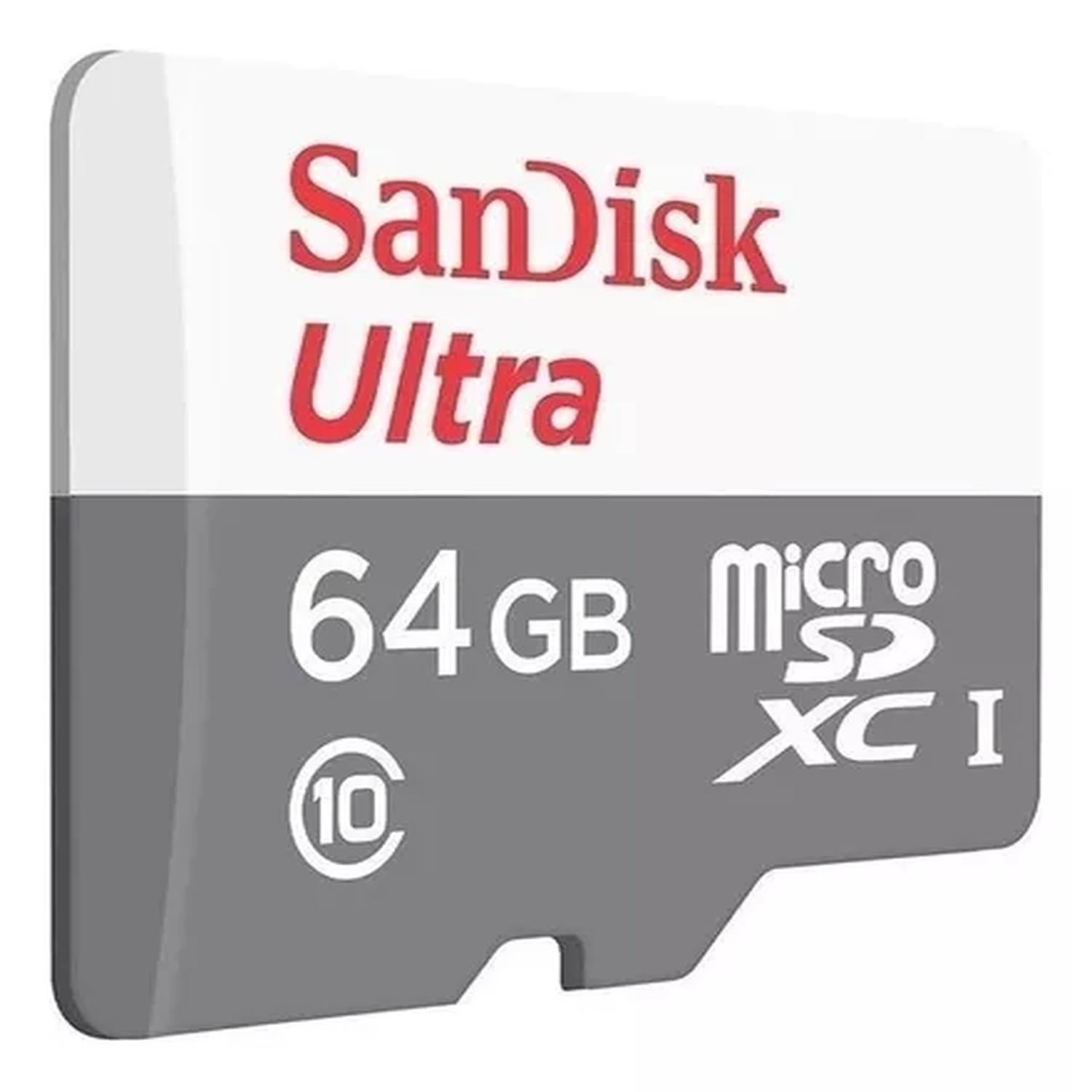 Tarjeta De Memoria Sandisk Ultra 64gb Uhs-1 Electrotom-0