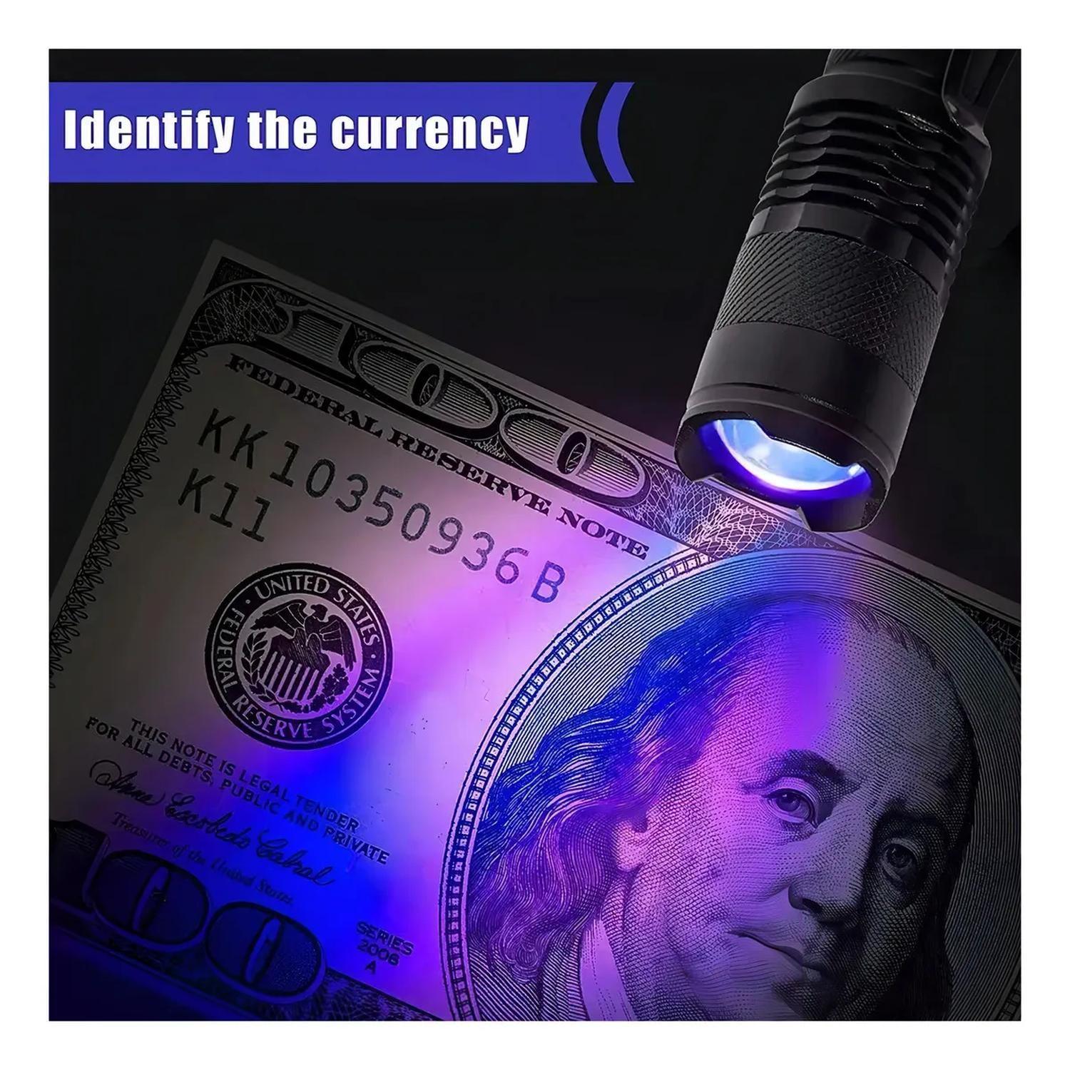 Linterna Bolsillo Ultravioleta Luz Uv-2