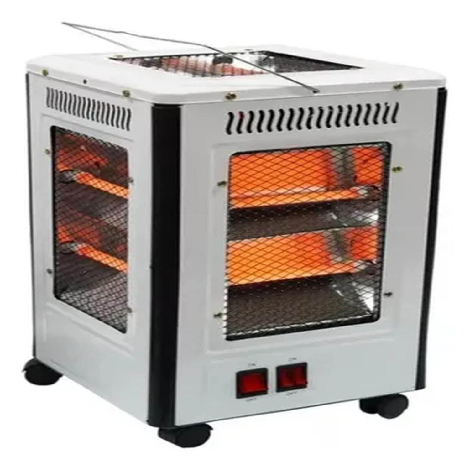 Calefactor Eléctrico Estufa Halógena Cuarzo 2000w-0