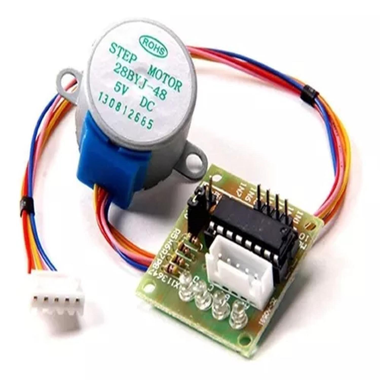 Motor Paso A Paso 28byj-48 Unipolar + Driver Uln2003-1