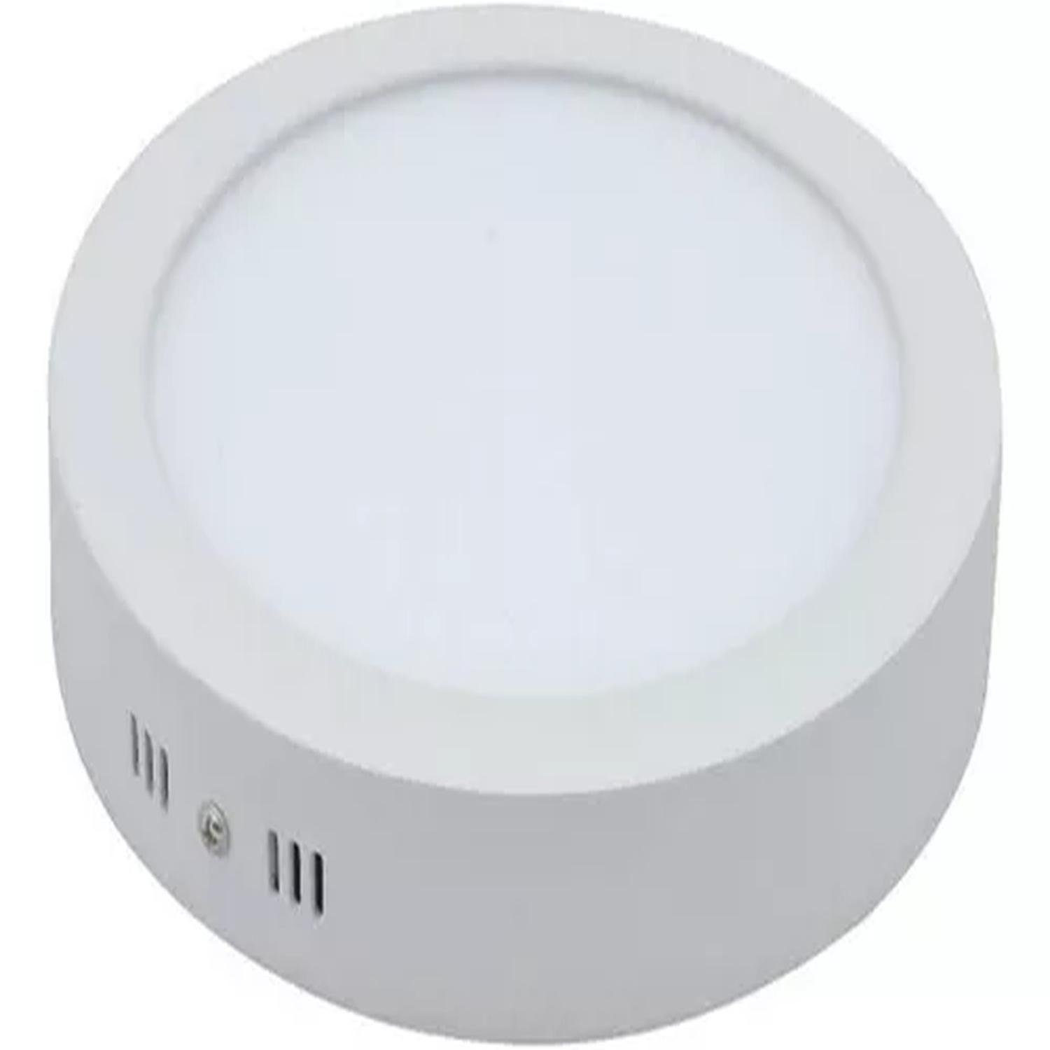 Foco Plafon Redondo Led 18w Blanco Luz Neutro Sobrepuesto-4