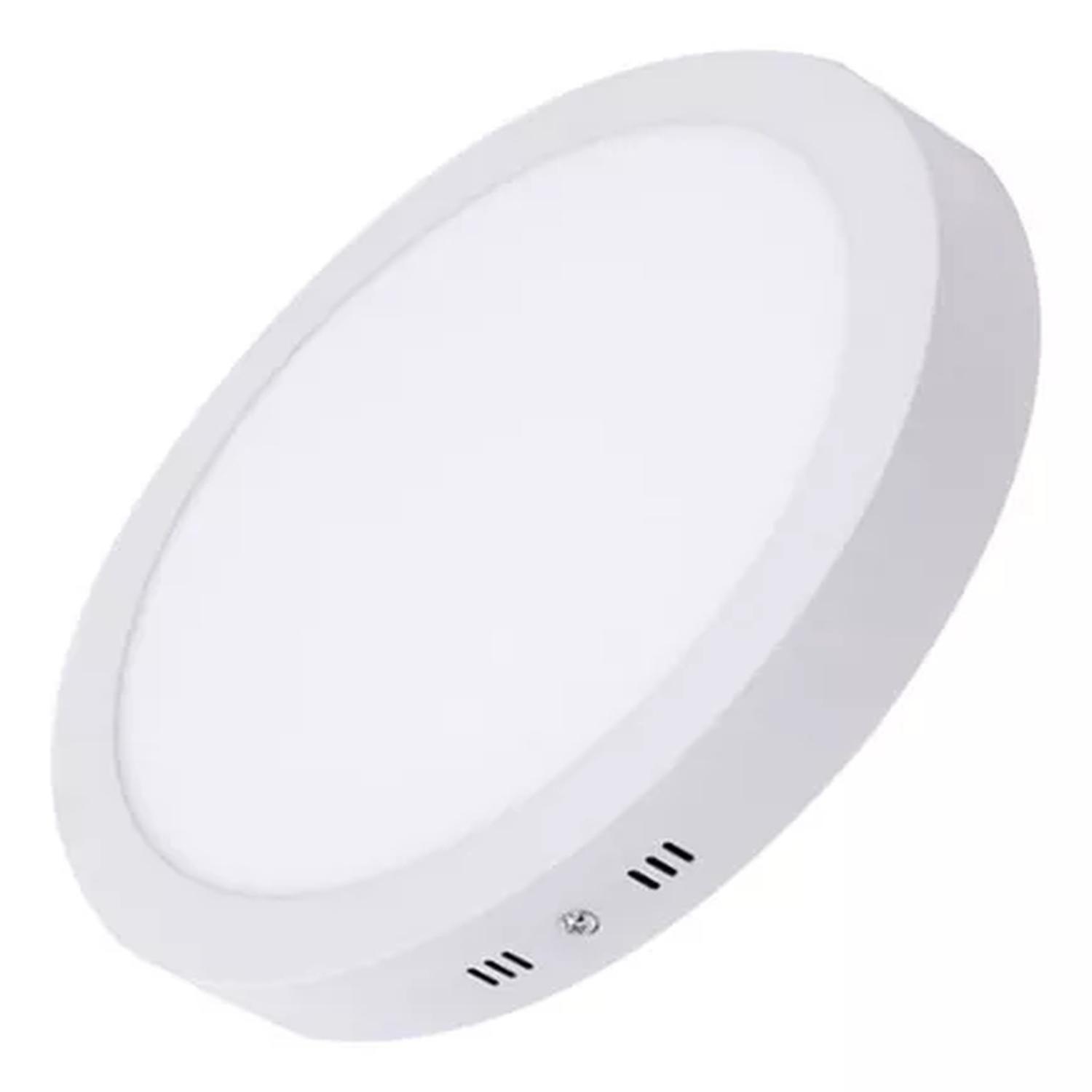 Foco Plafon Redondo Led 18w Blanco Luz Neutro Sobrepuesto-5