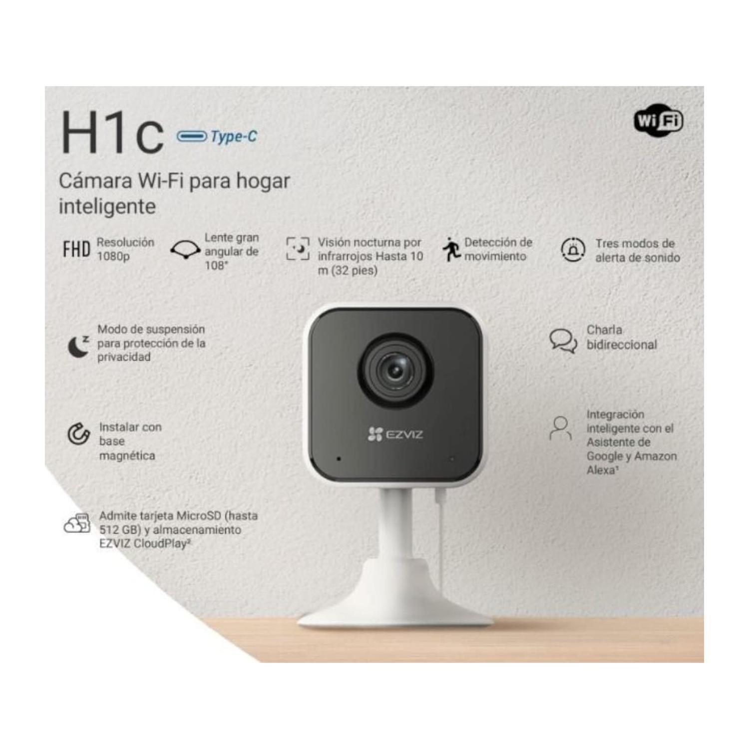Cámara Interior Audio con IA WiFi H1C Full HD 2MP-2