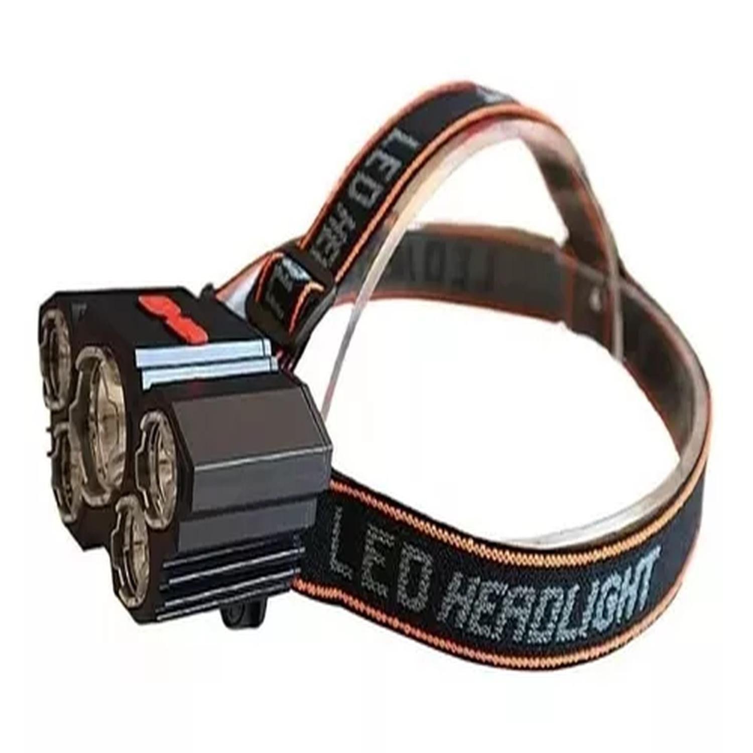 Linterna Frontal Led Impermeable Recargable Usb-6