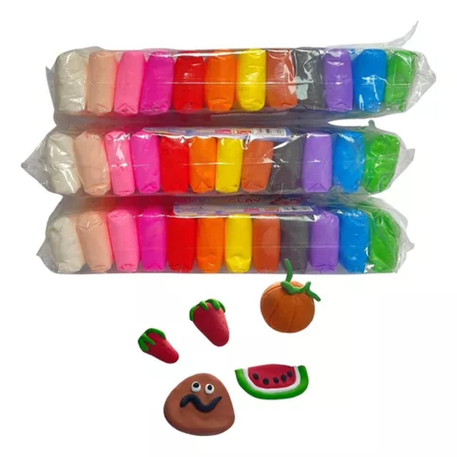 Set De 36 Masas Para Mezclar Con Slime O Hacer Figuras-1
