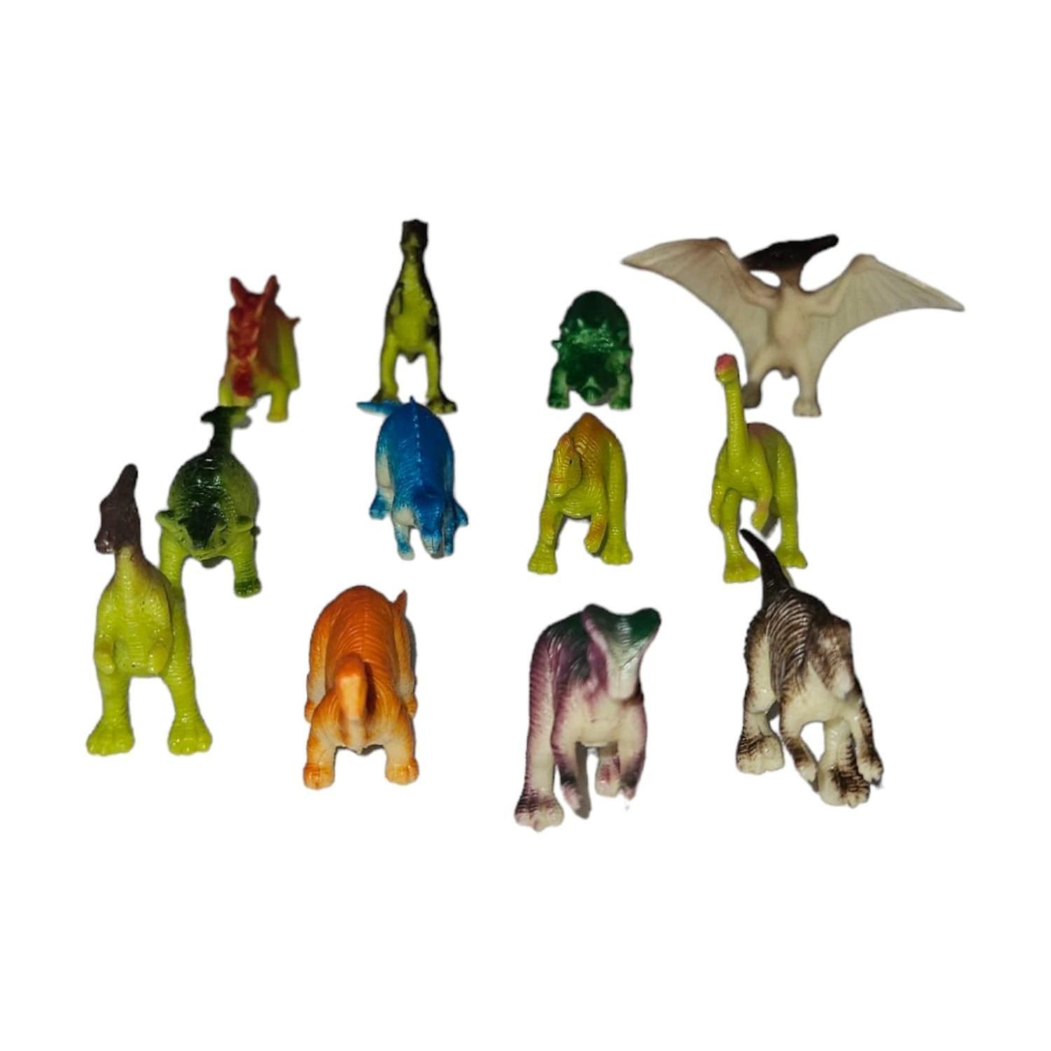 Dinosaurios Miniaturas Nuevos Calidad 12 Figuras-1