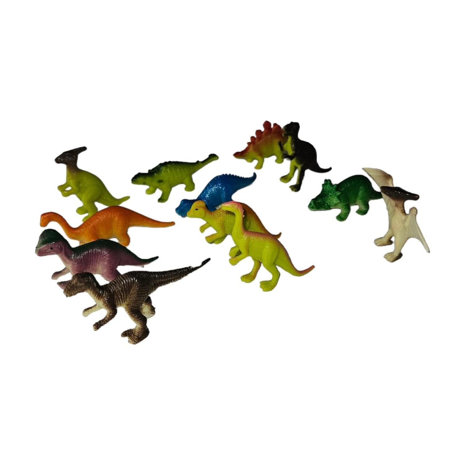 Dinosaurios Miniaturas Nuevos Calidad 12 Figuras-2