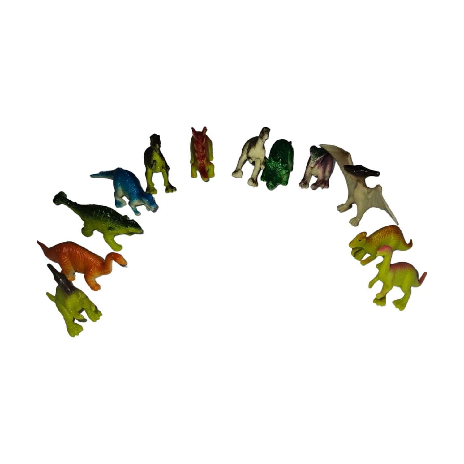 Dinosaurios Miniaturas Nuevos Calidad 12 Figuras-3