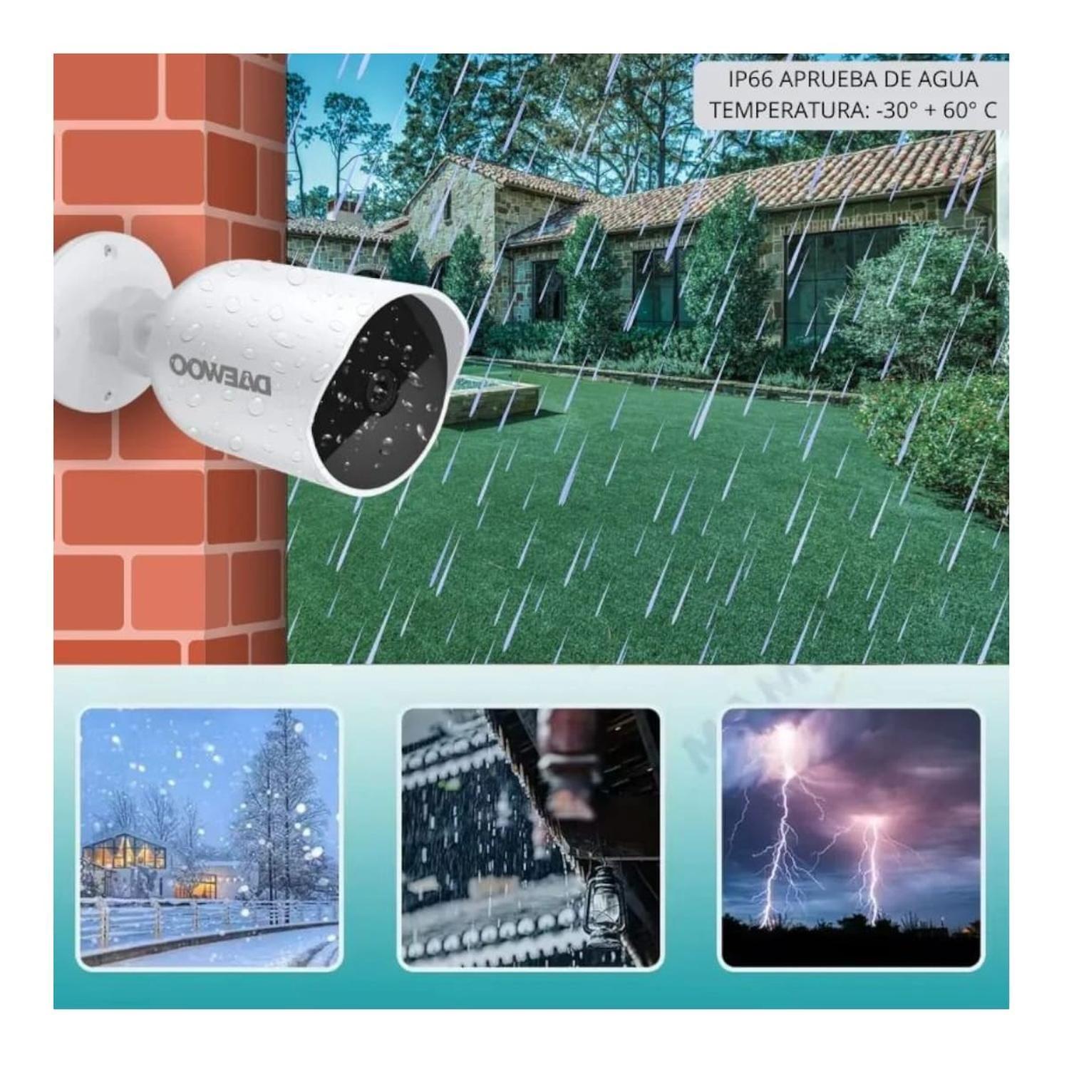 Cámara de Seguridad IP Exterior Fija Wifi Dual Ef501-3
