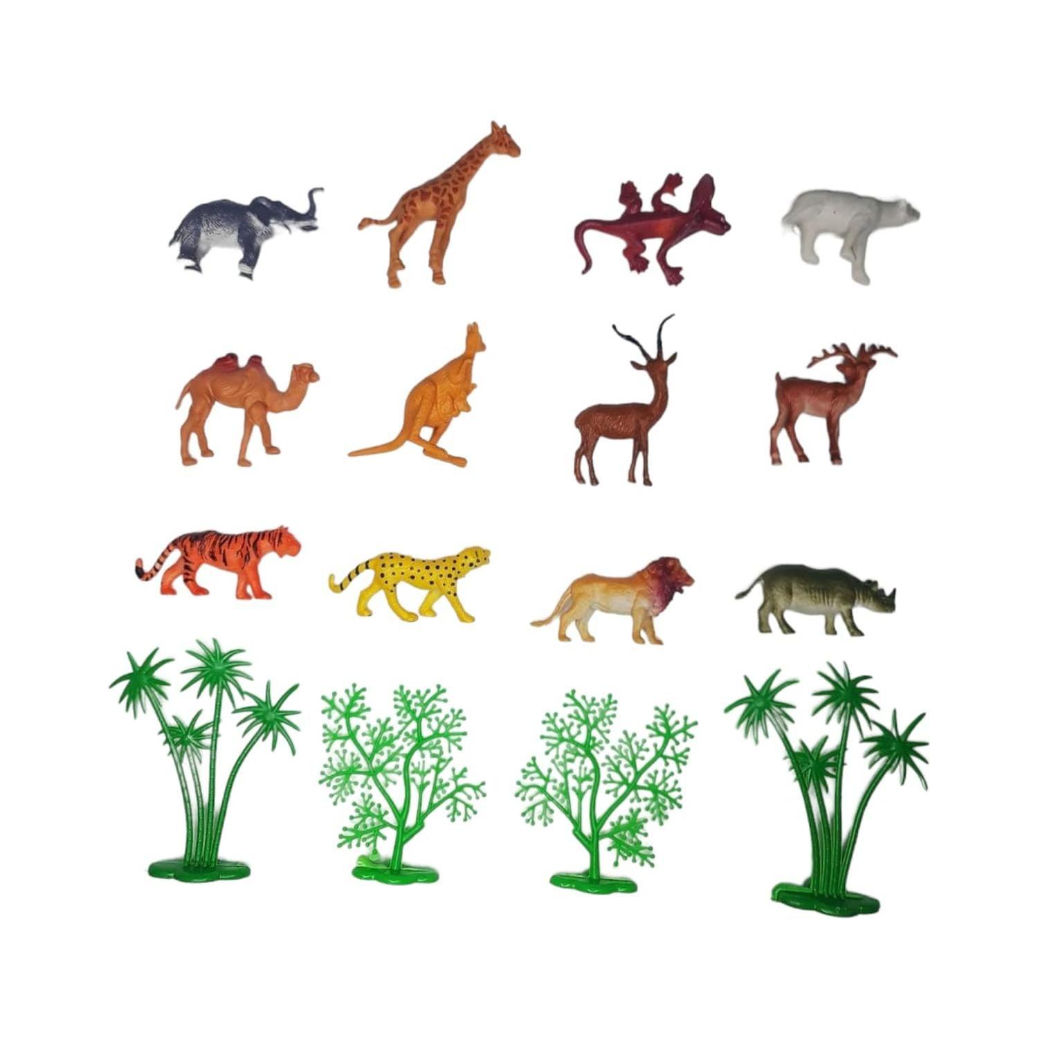 Figuras Set 16 Animales Selva Exclusivos I S-2