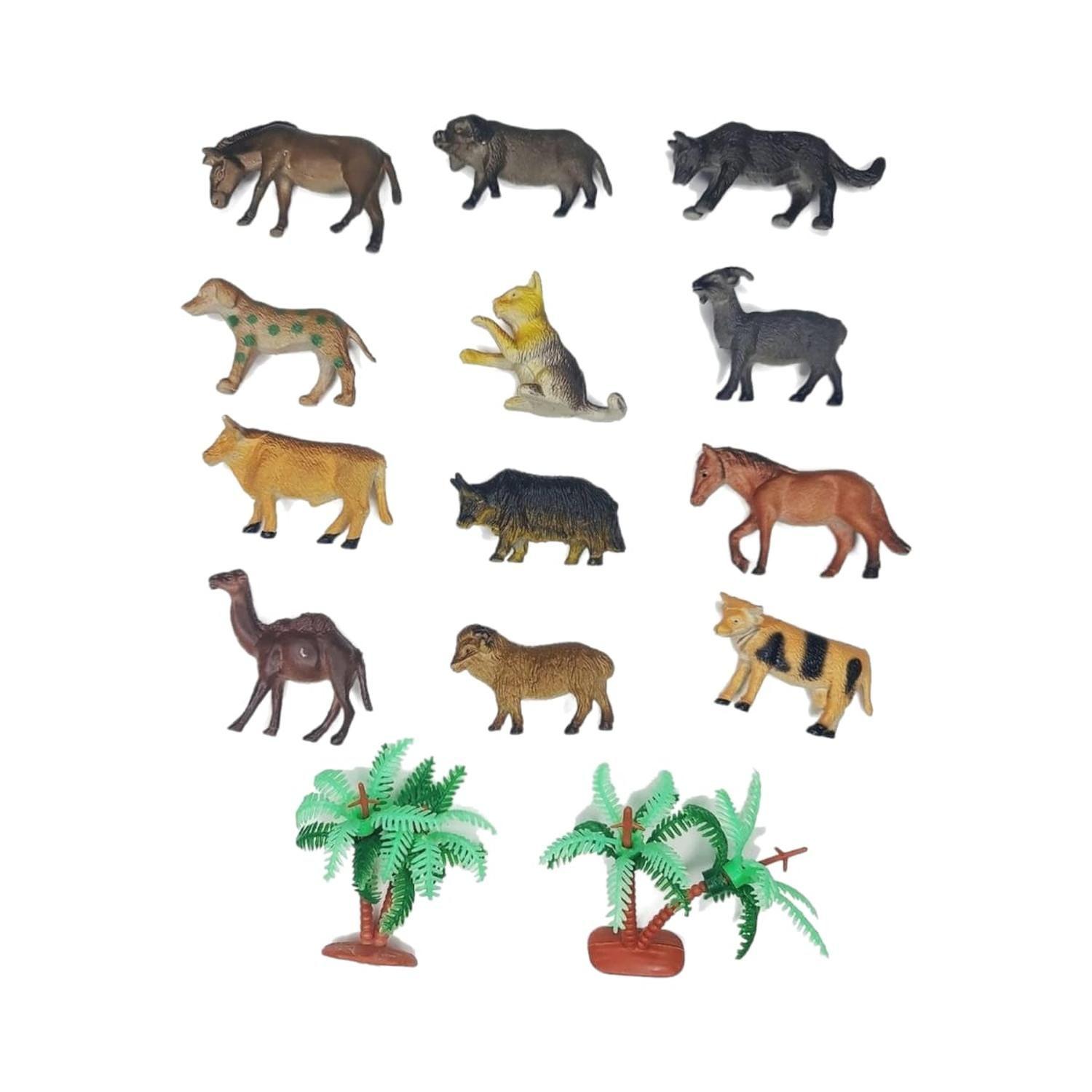 Figuras Set 16 Animales Selva Exclusivos I S-3