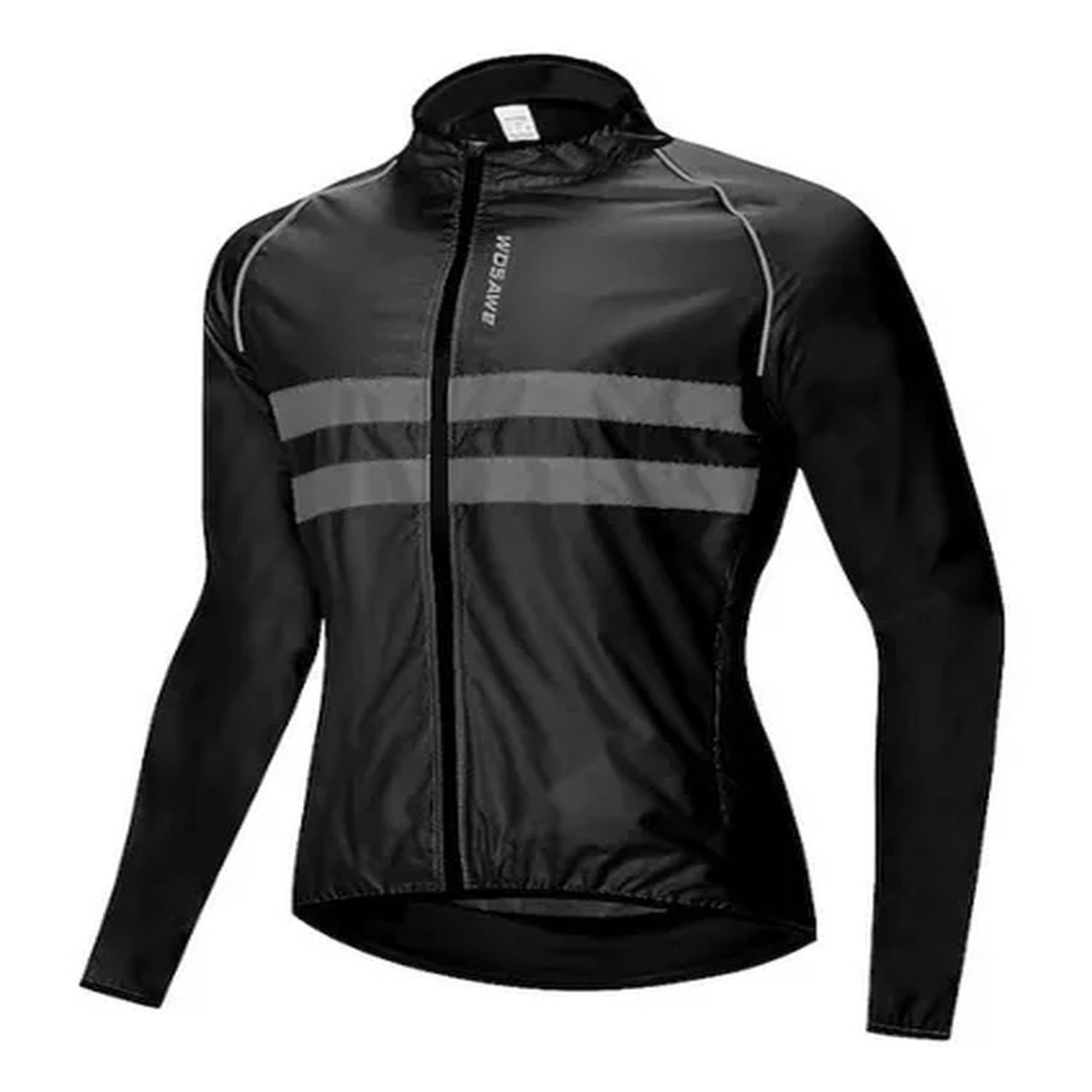 Cortavientos Chaqueta De Ciclismo Impermeable Wosawe Unisex-1