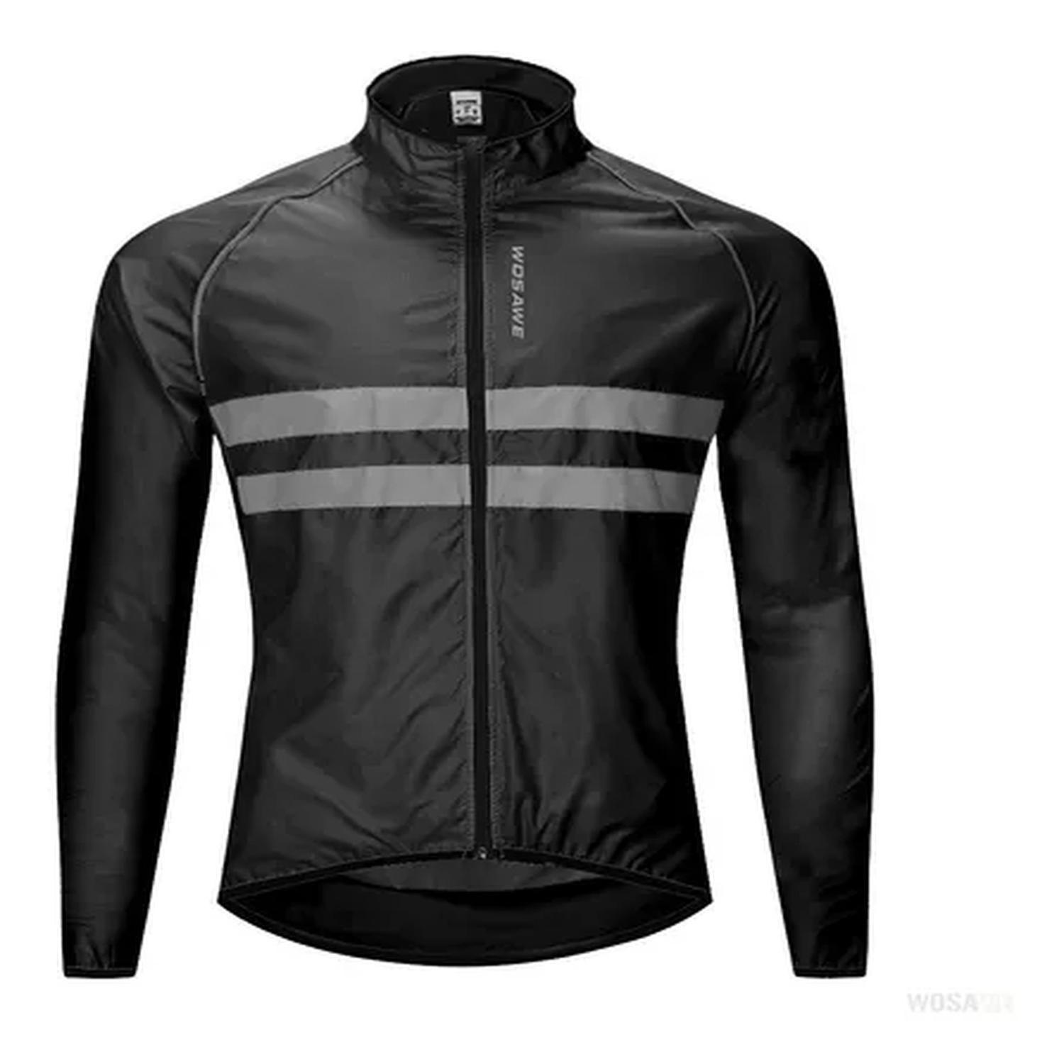 Cortavientos Chaqueta De Ciclismo Impermeable Wosawe Unisex-6