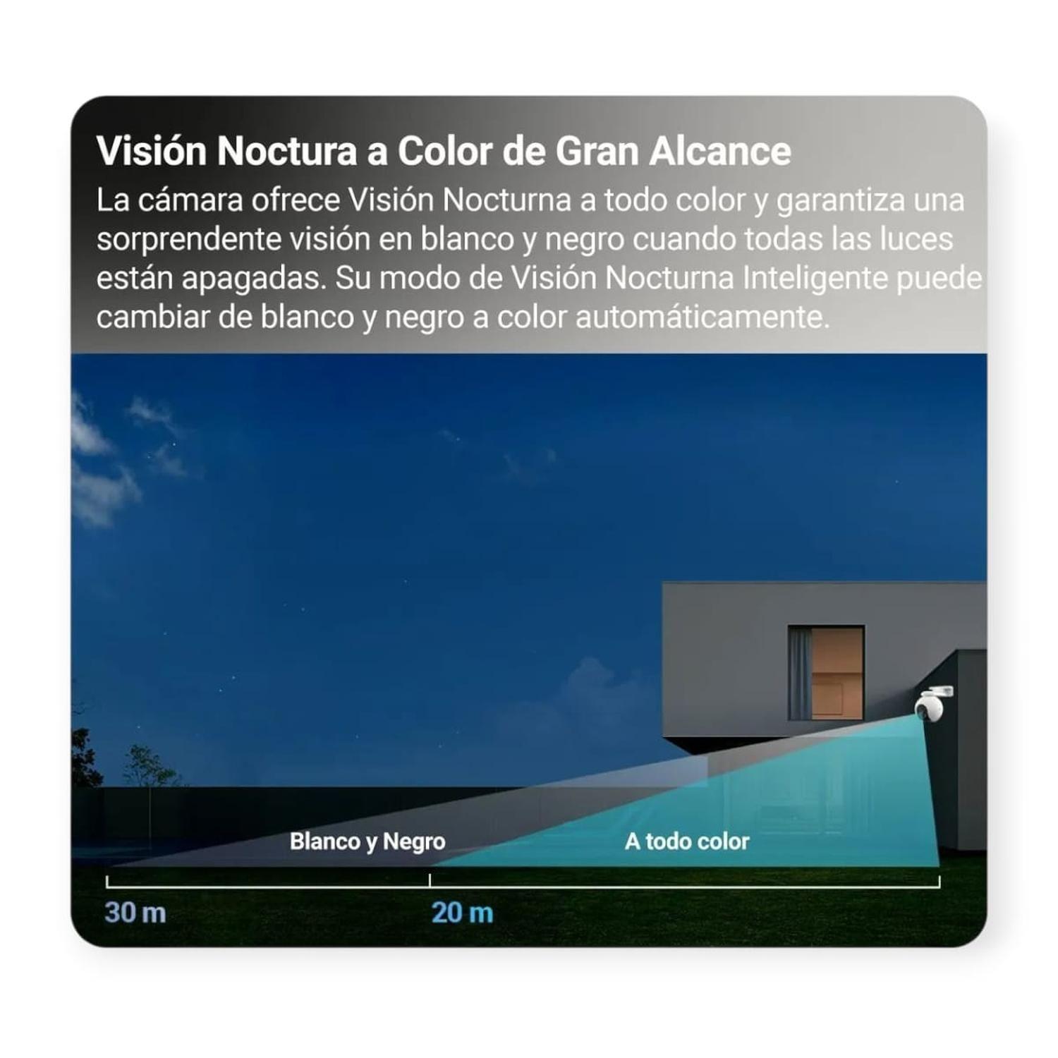 Cámara Inteligente Domo H8-2K PRO con IA Wifi-4