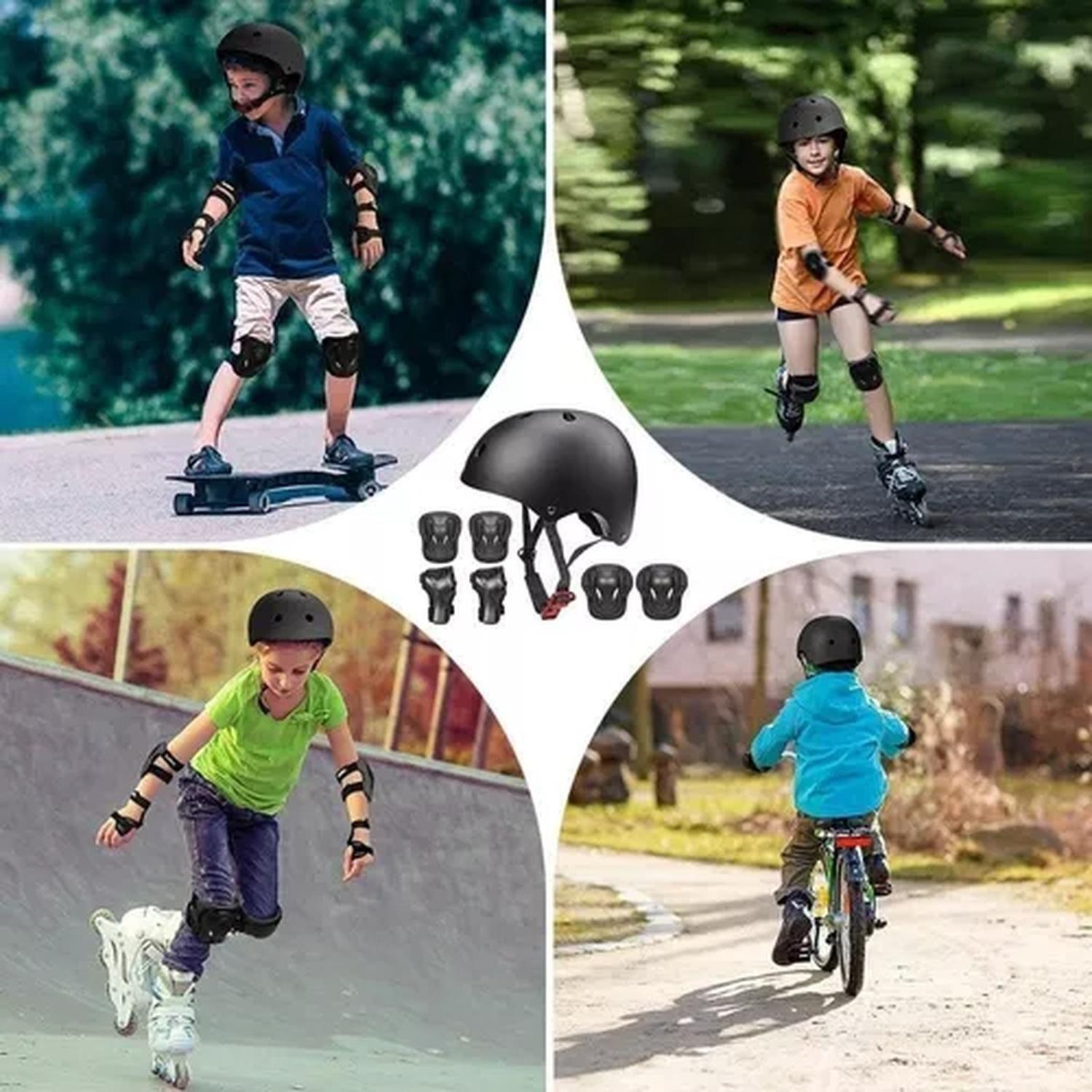 Equipo De Protección Para Skateboard Para Niños, 7 Uds.-2