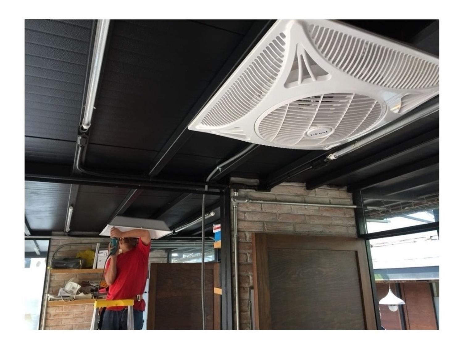 Ventilador Aire Acondicionado De Techo Empotrable 60 X 60cm-5
