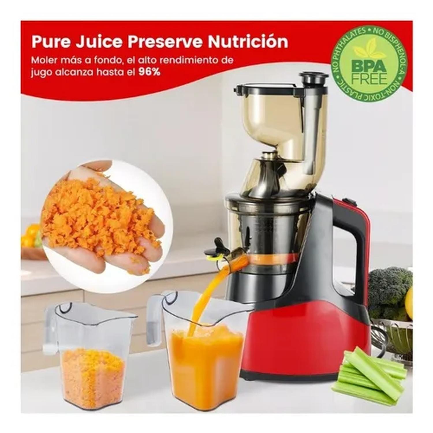 Extractor De Jugos Frutas Verduras Helados Ultra-3