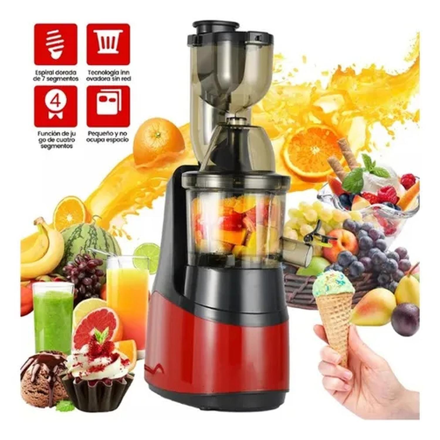 Extractor De Jugos Frutas Verduras Helados Ultra-4