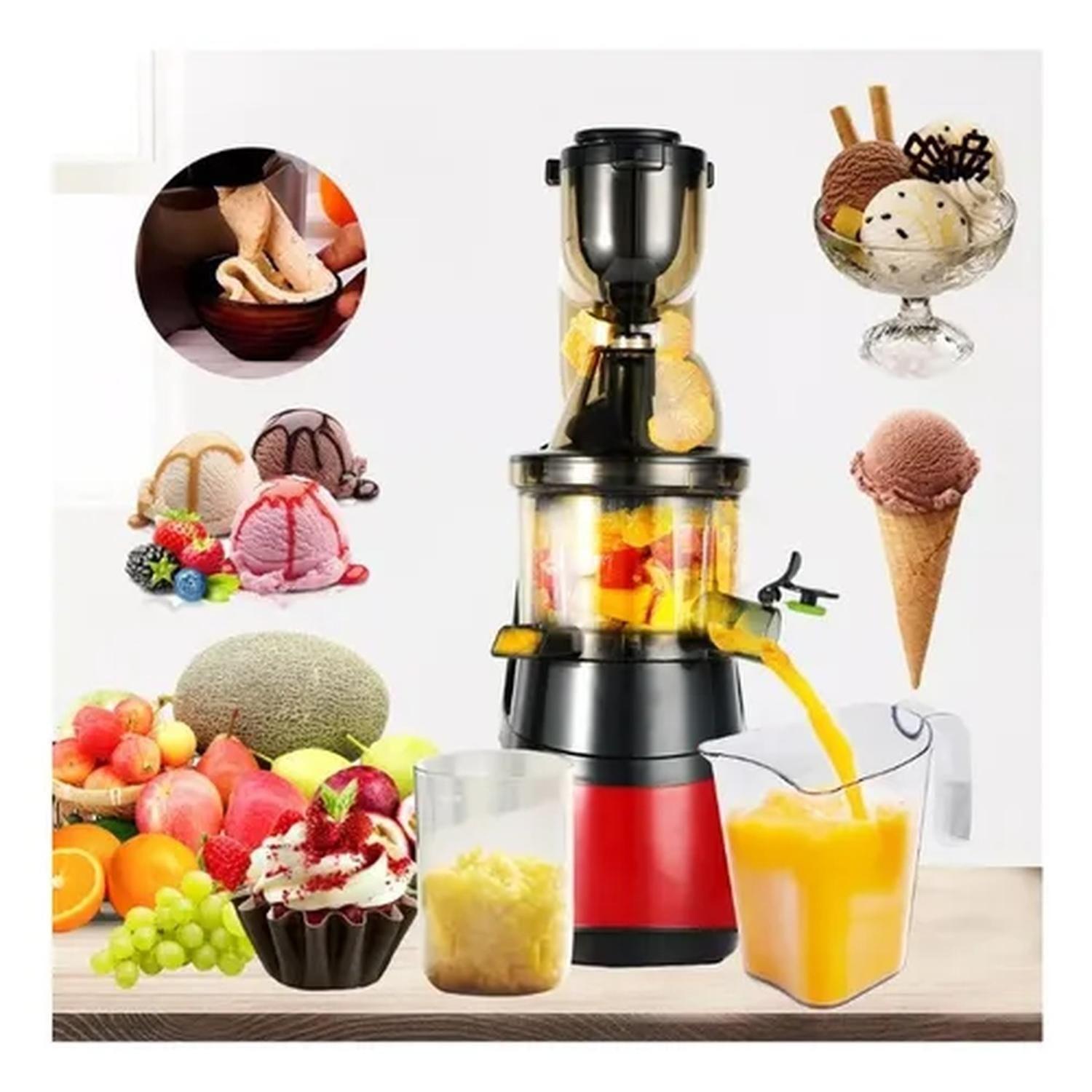 Extractor De Jugos Frutas Verduras Helados Ultra-5