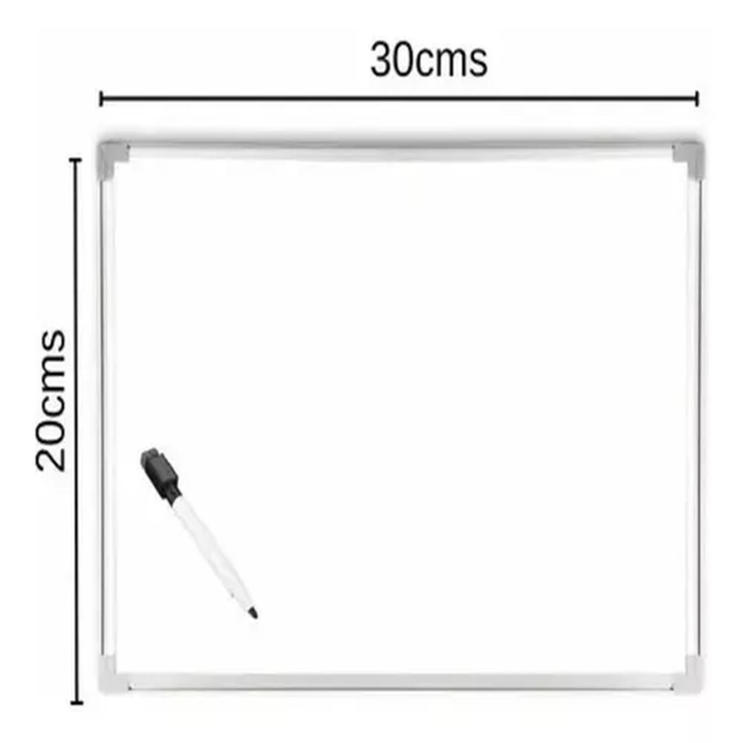 2x Pizarra Acrilica 20x30 Pizarra Magnetica Pizarra Blanca-4