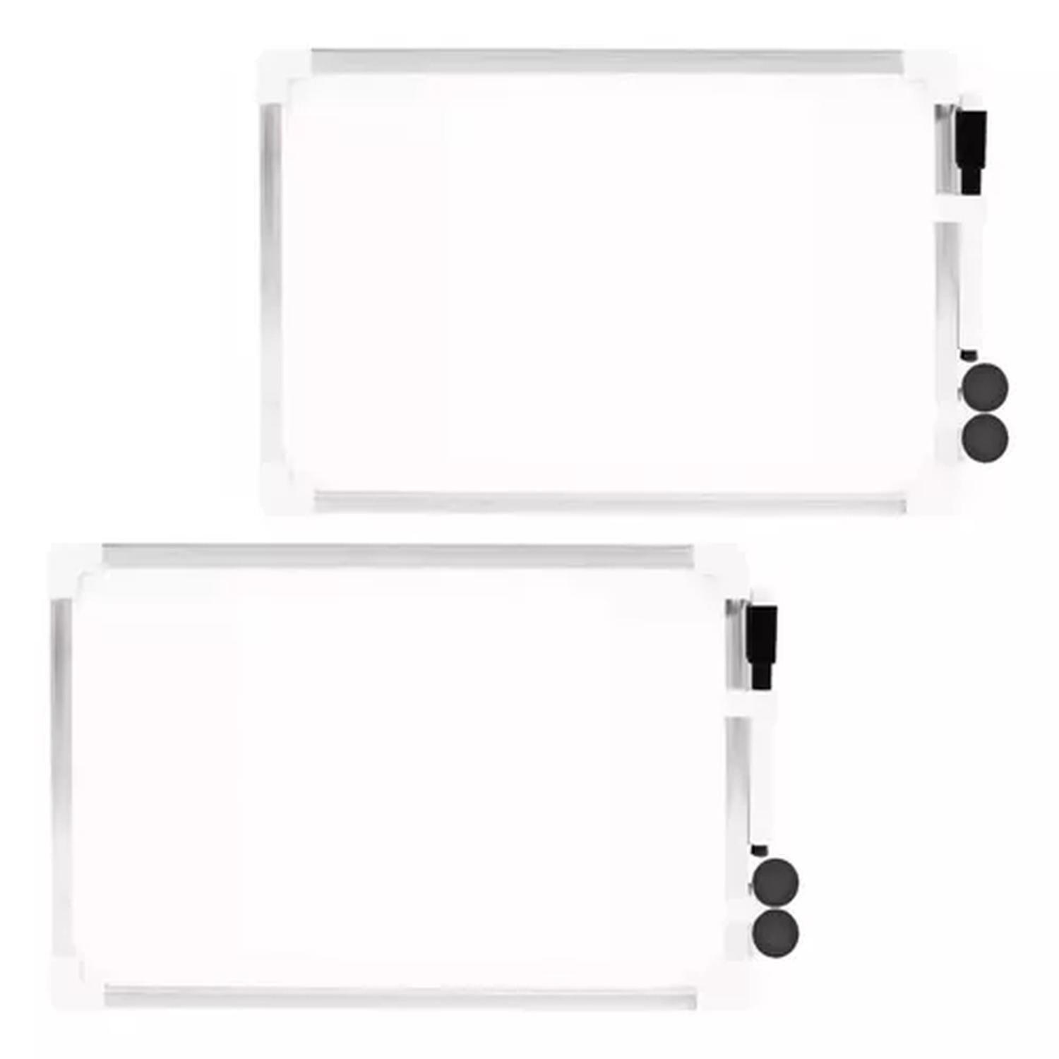 2x Pizarra Acrilica 20x30 Pizarra Magnetica Pizarra Blanca-5