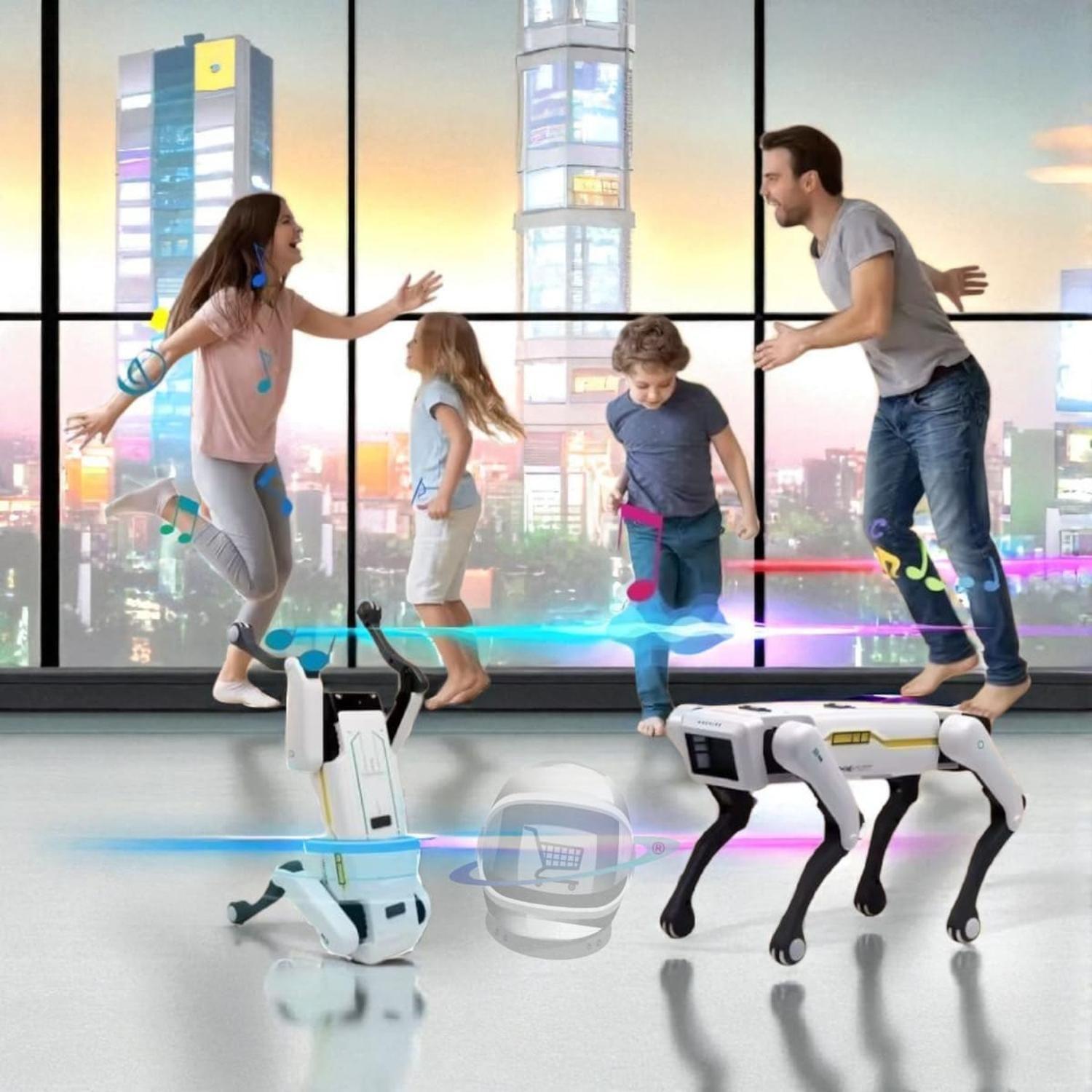 Perro Robot Inteligente Mascota Robótica Biónica Educativa-5