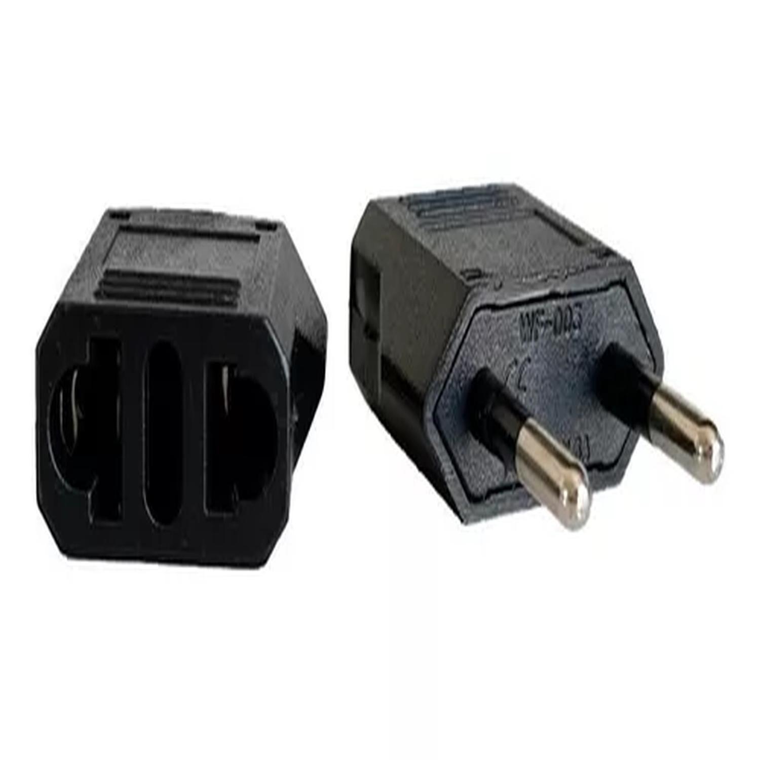Adaptador Enchufe Americano A Europeo Chileno Pack X 5-5