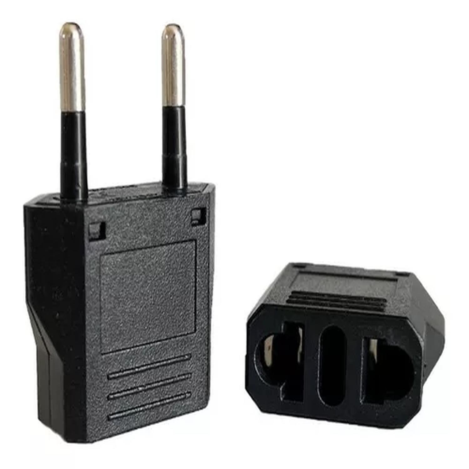 Adaptador Enchufe Americano A Europeo Chileno Pack X 5-6