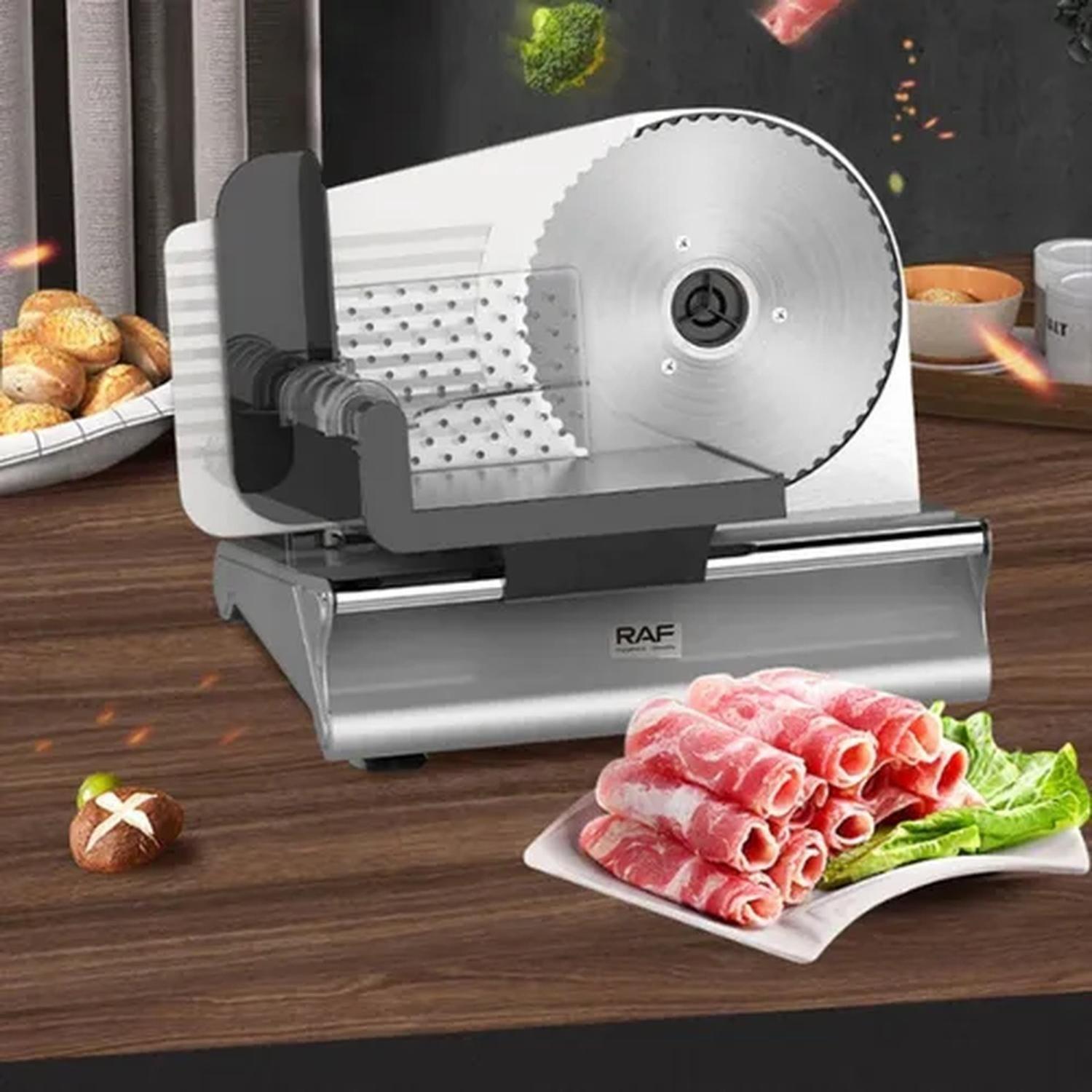 Máquina Rebanadora Eléctrica Carne Jamón-4