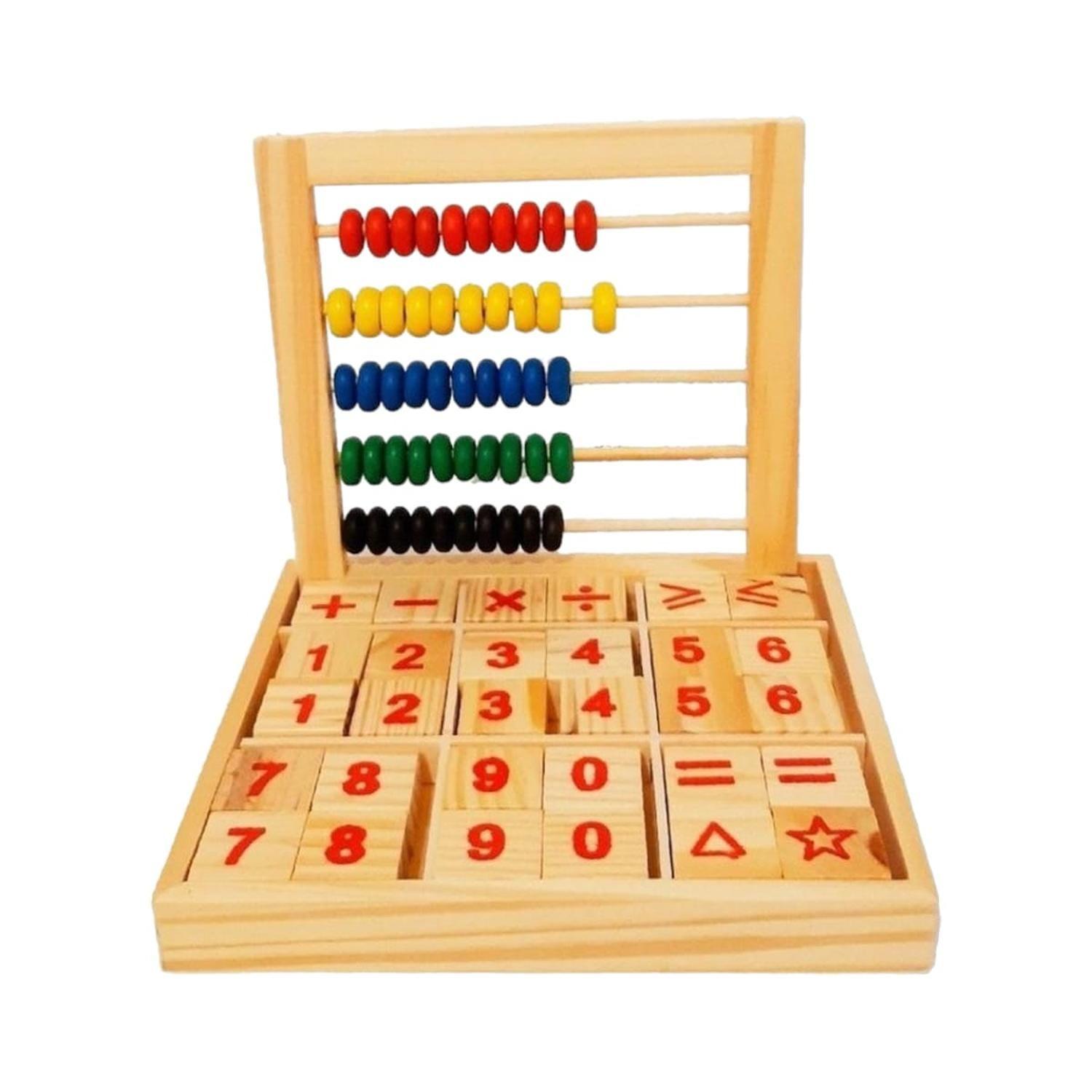 Juguetes Didacticos Para Niños De Madera Abaco-2