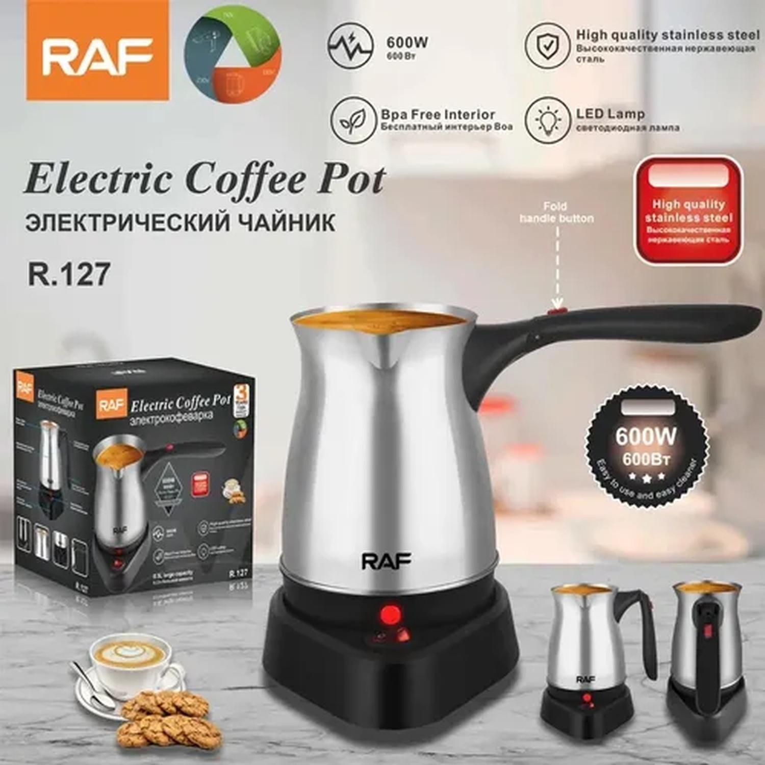 Cafetera Eléctrica Turca Portátil Hervidor 500ml-7