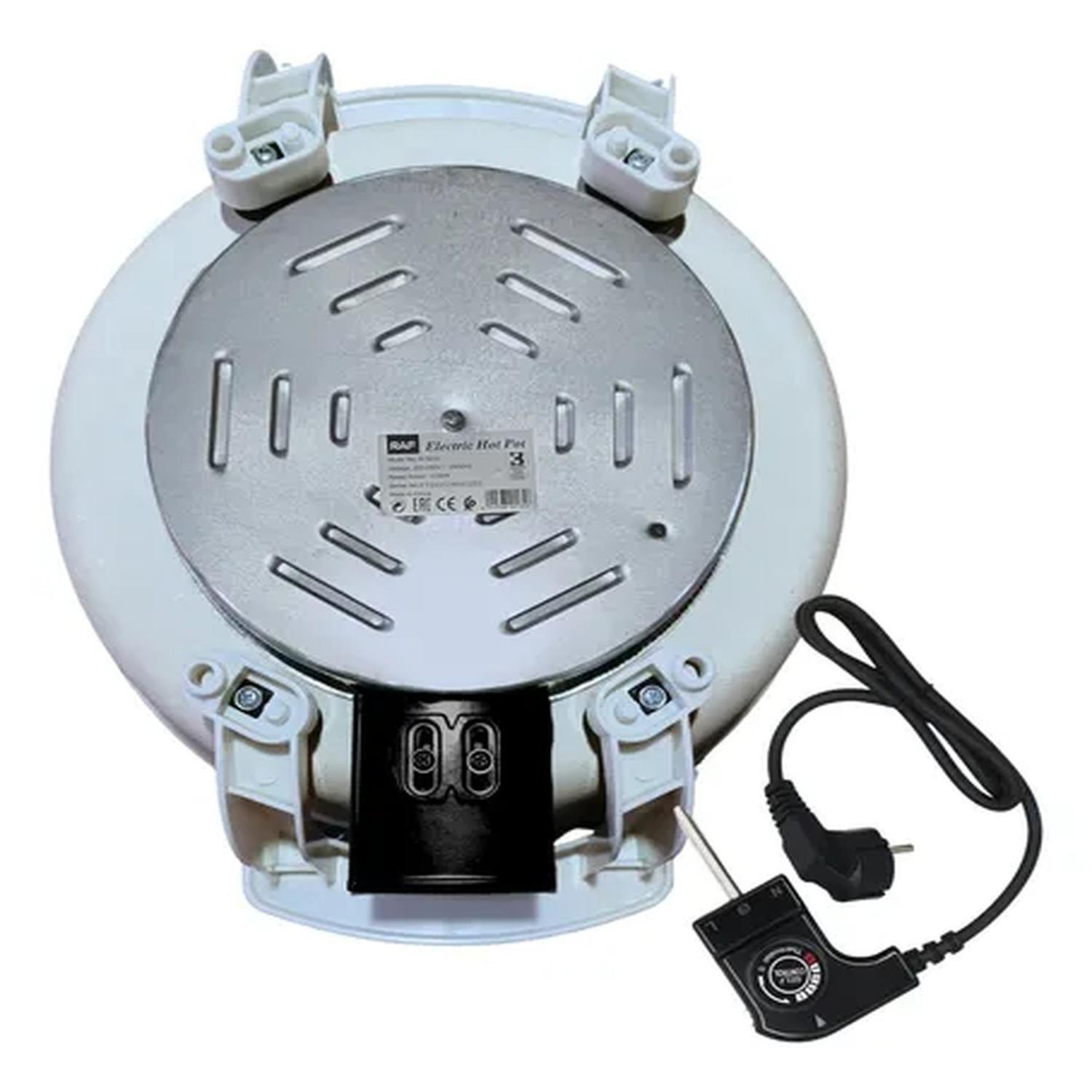 Olla Sartén Grill Eléctrica Redonda Antiadherente 6l R-5410-4