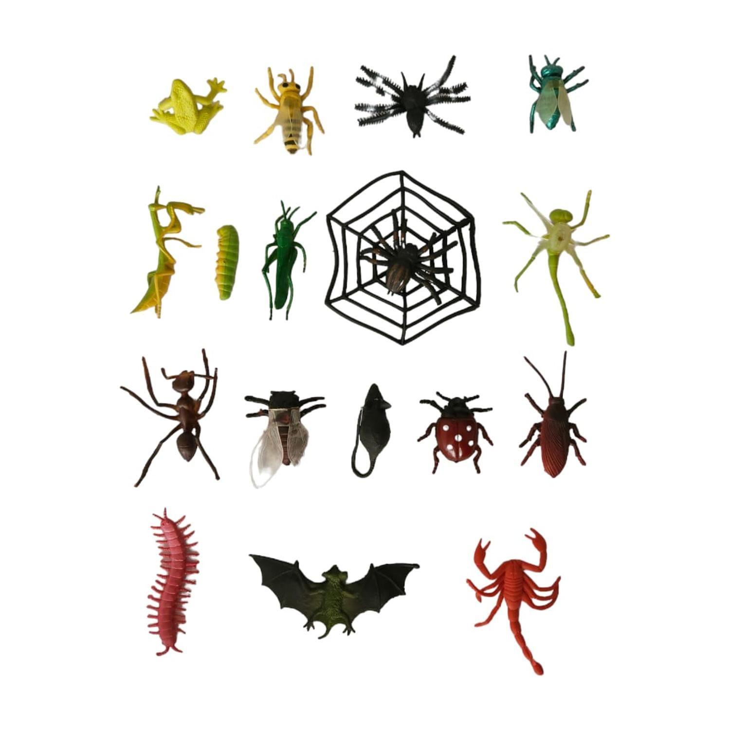 Juguetes Animales Insectos 17 Figuras S-0