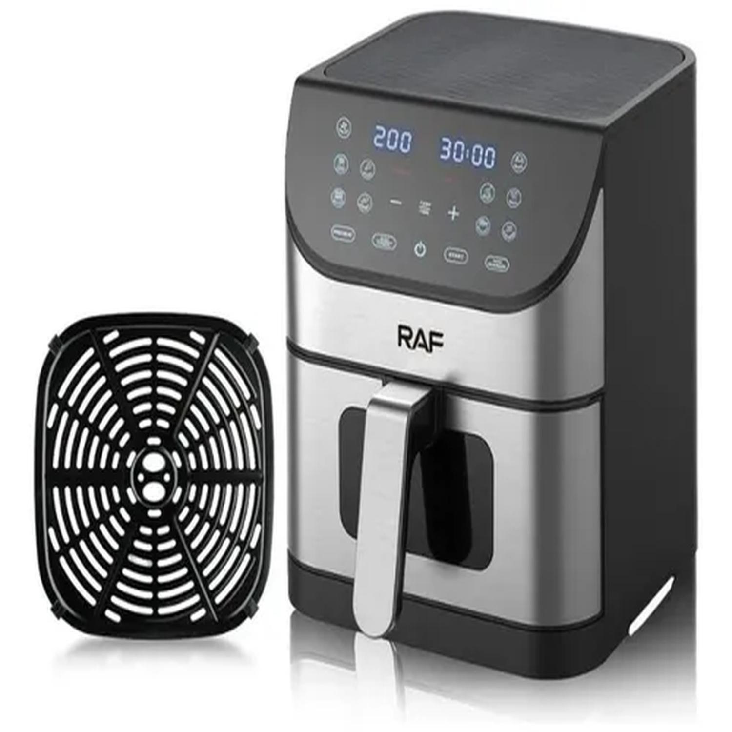 Freidora De Aire Eléctrica Pantalla Tactil 8L Premium-5