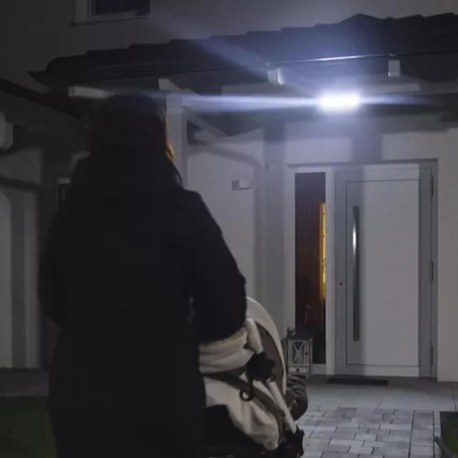 Focos Led Exterior Jardin Foco Solar Con Sensor Focos Led-4