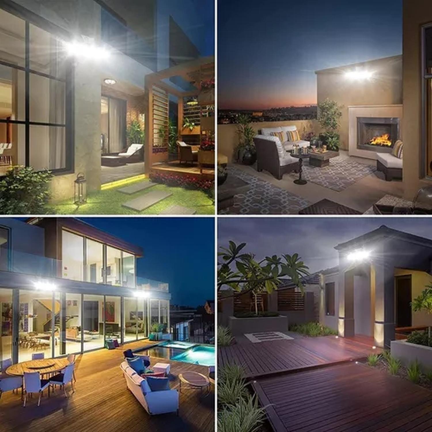 Focos Led Exterior Jardin Foco Solar Con Sensor Focos Led-5