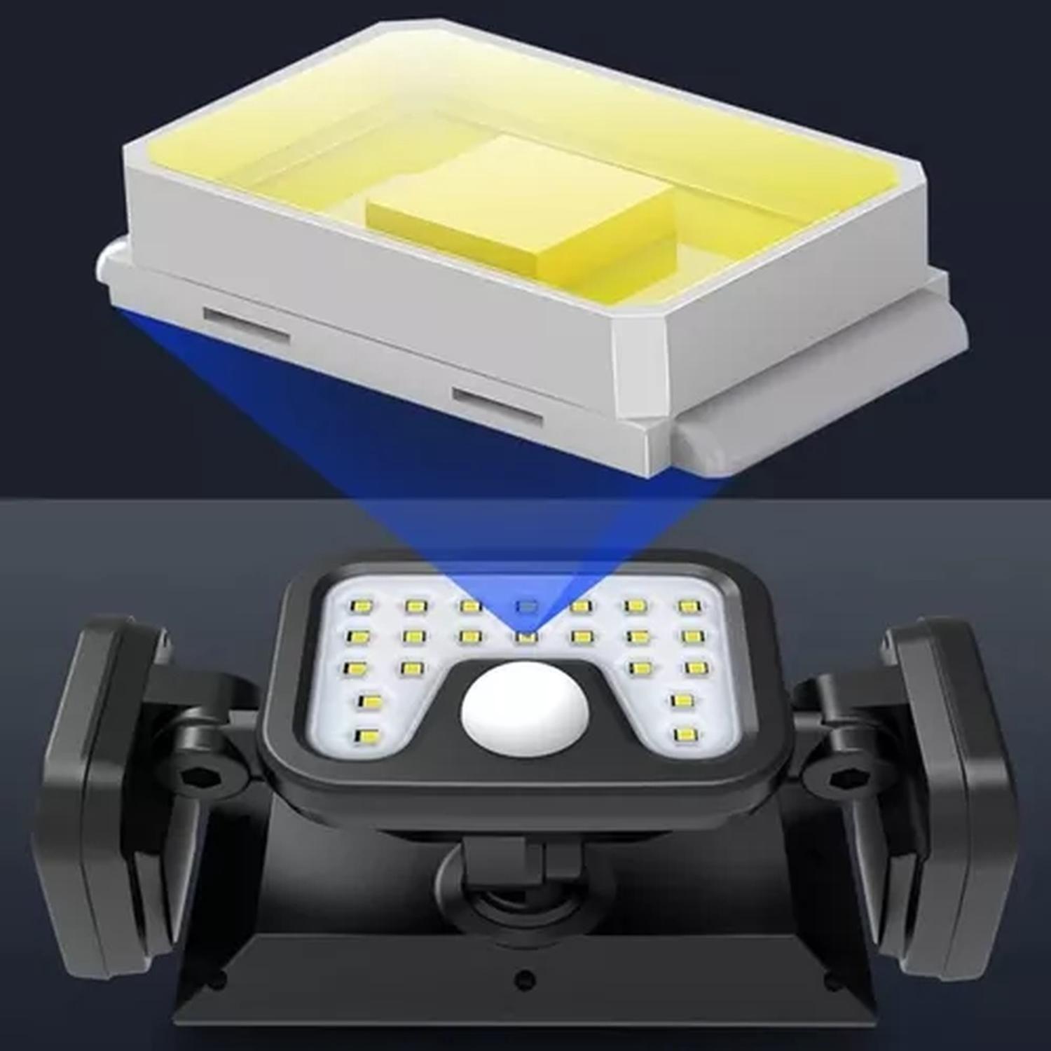 Focos Led Exterior Jardin Foco Solar Con Sensor Focos Led-7