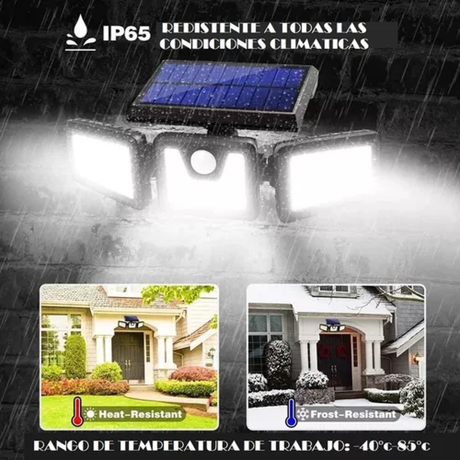 Focos Led Exterior Jardin Foco Solar Con Sensor Focos Led-8