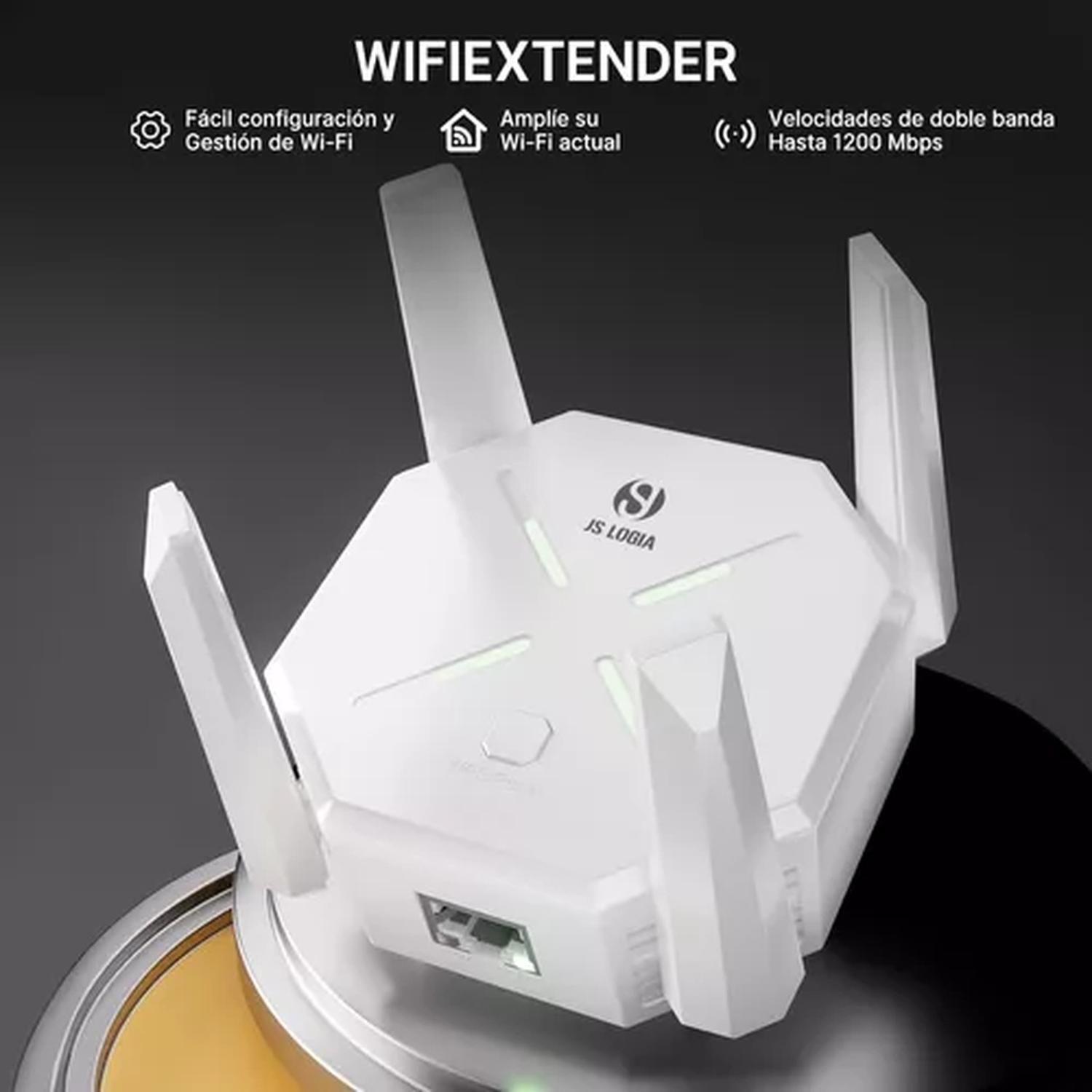 Repetidor Inalambrico Js Wifi Dual Band 2.4g/5g 1200mbps-2