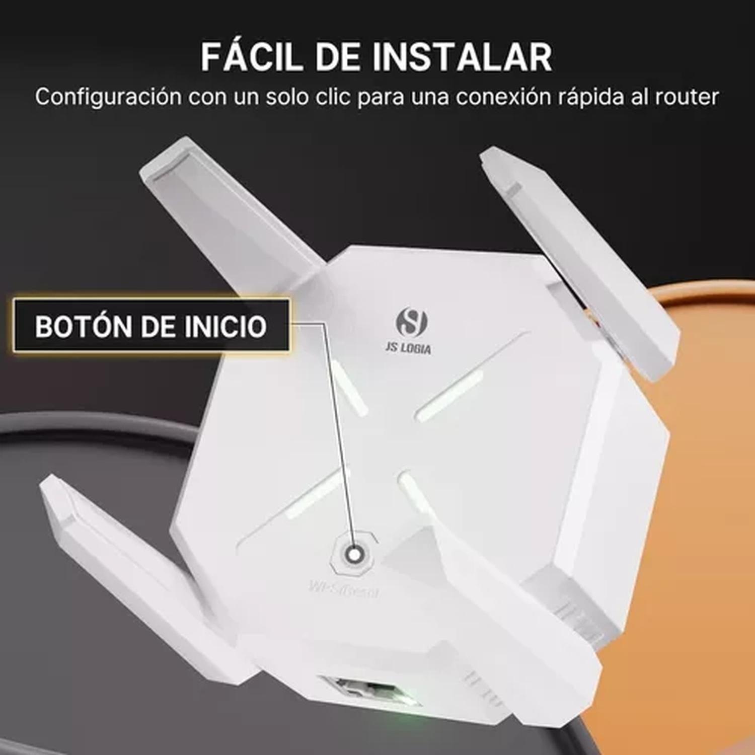 Repetidor Inalambrico Js Wifi Dual Band 2.4g/5g 1200mbps-3
