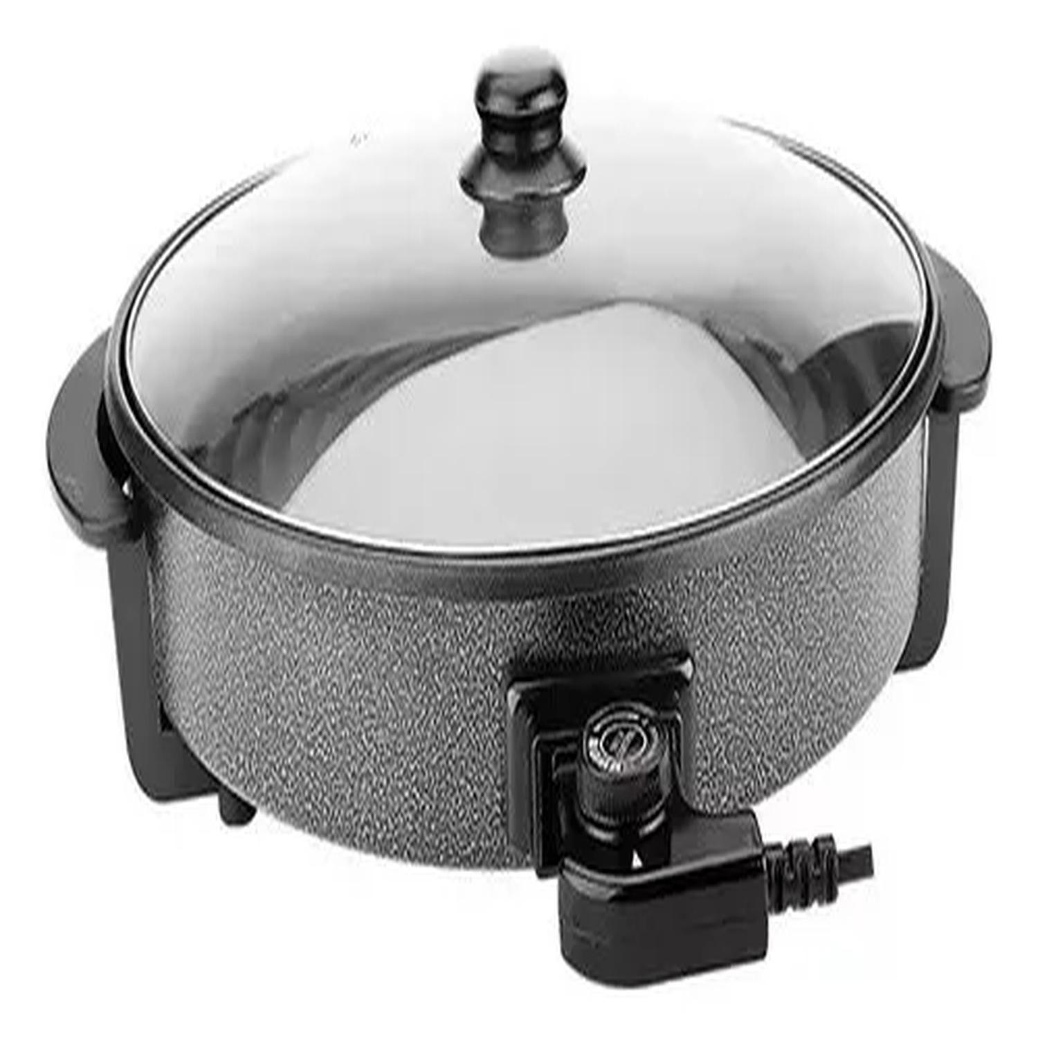 Olla Sarten Multiusos Eléctrico Pizza Paella-4